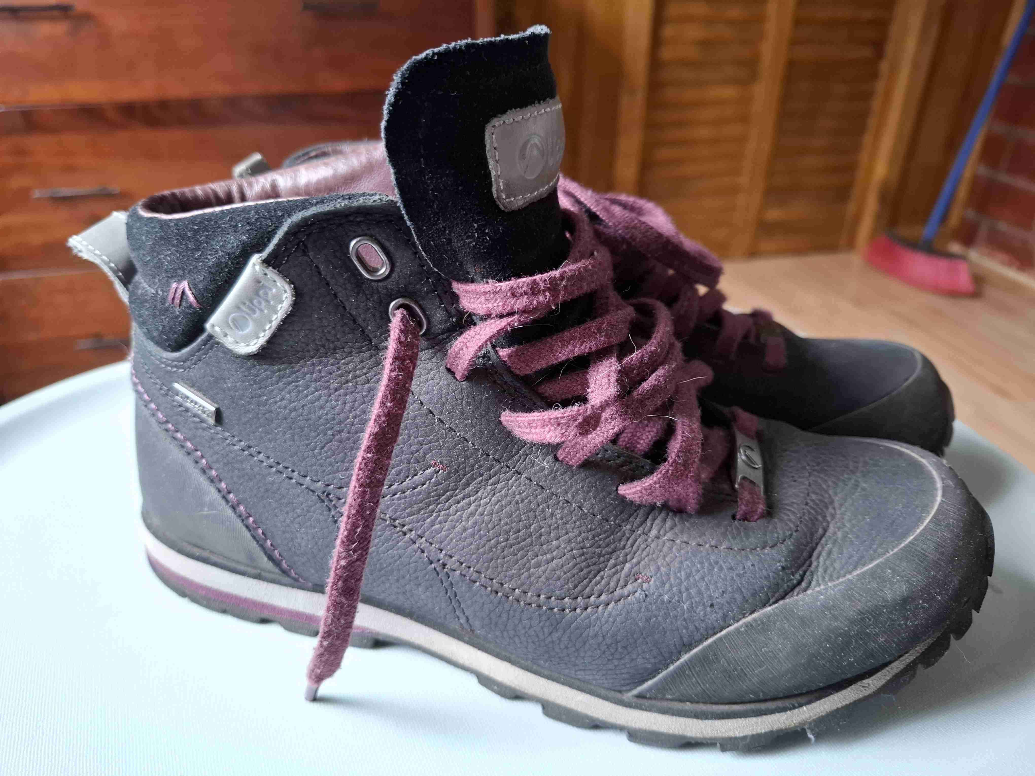 Botas de trekking moradas - 1