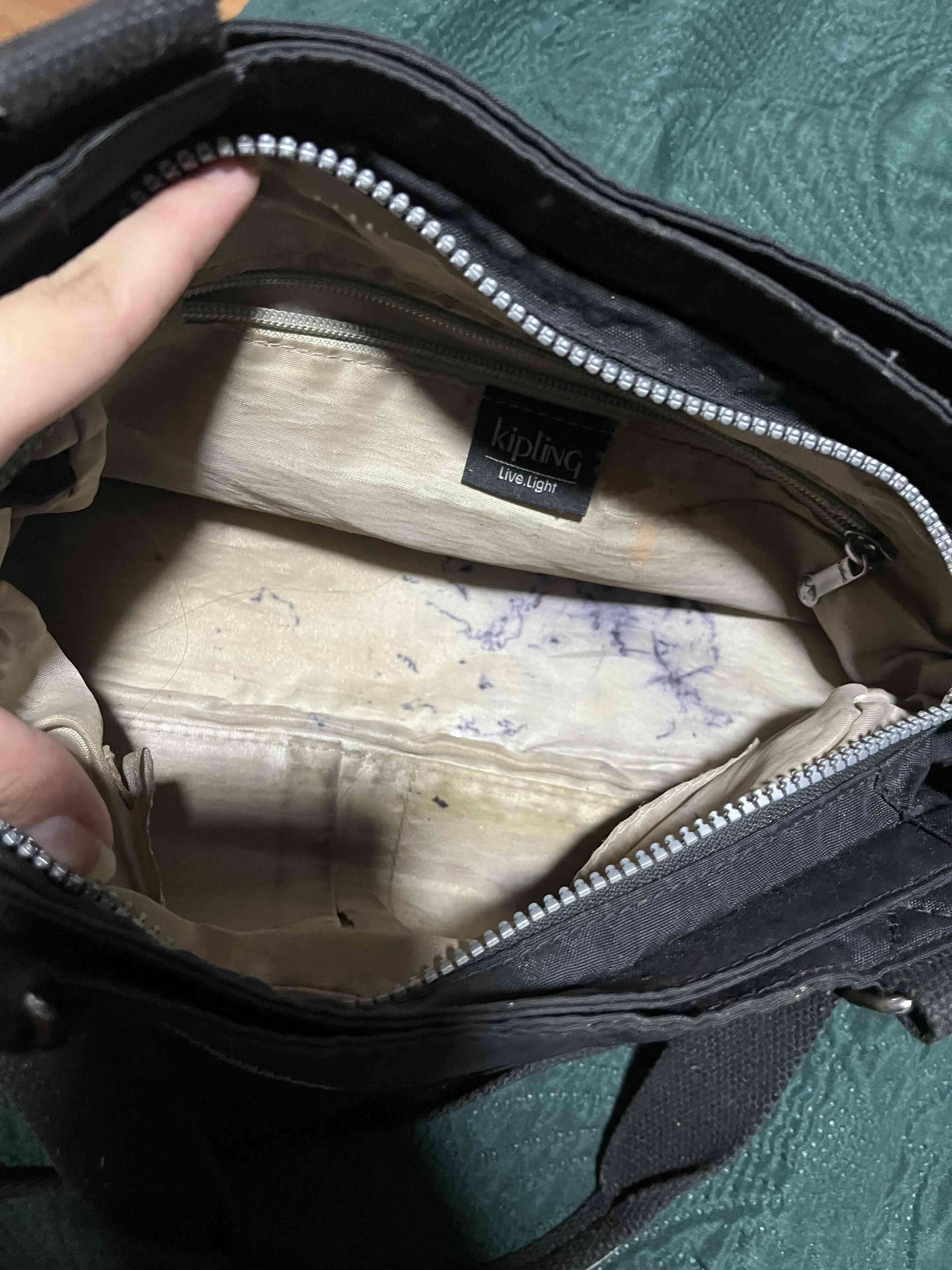 Bolso negro Kipling - miniatura 3