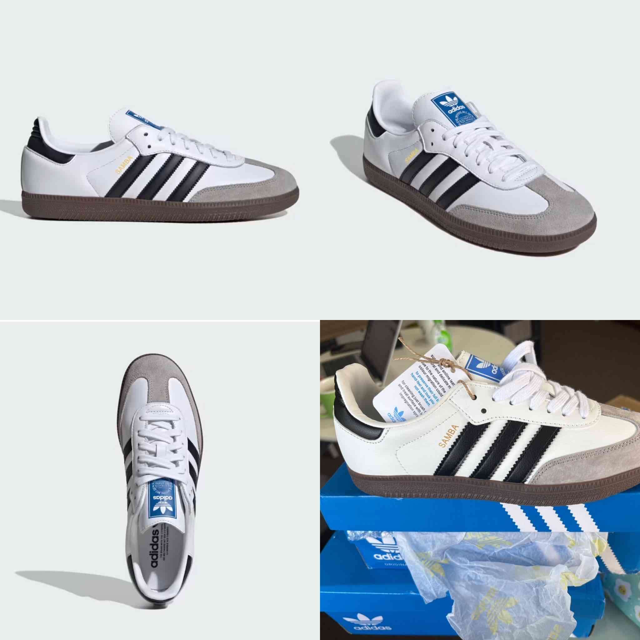 Zapatillas Adidas Samba blancas - 5