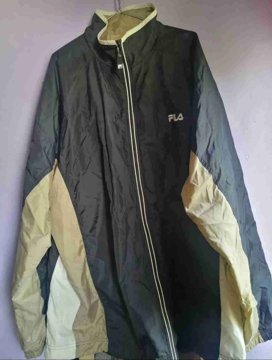 Cortaviento Fila negro y beige - miniatura 3