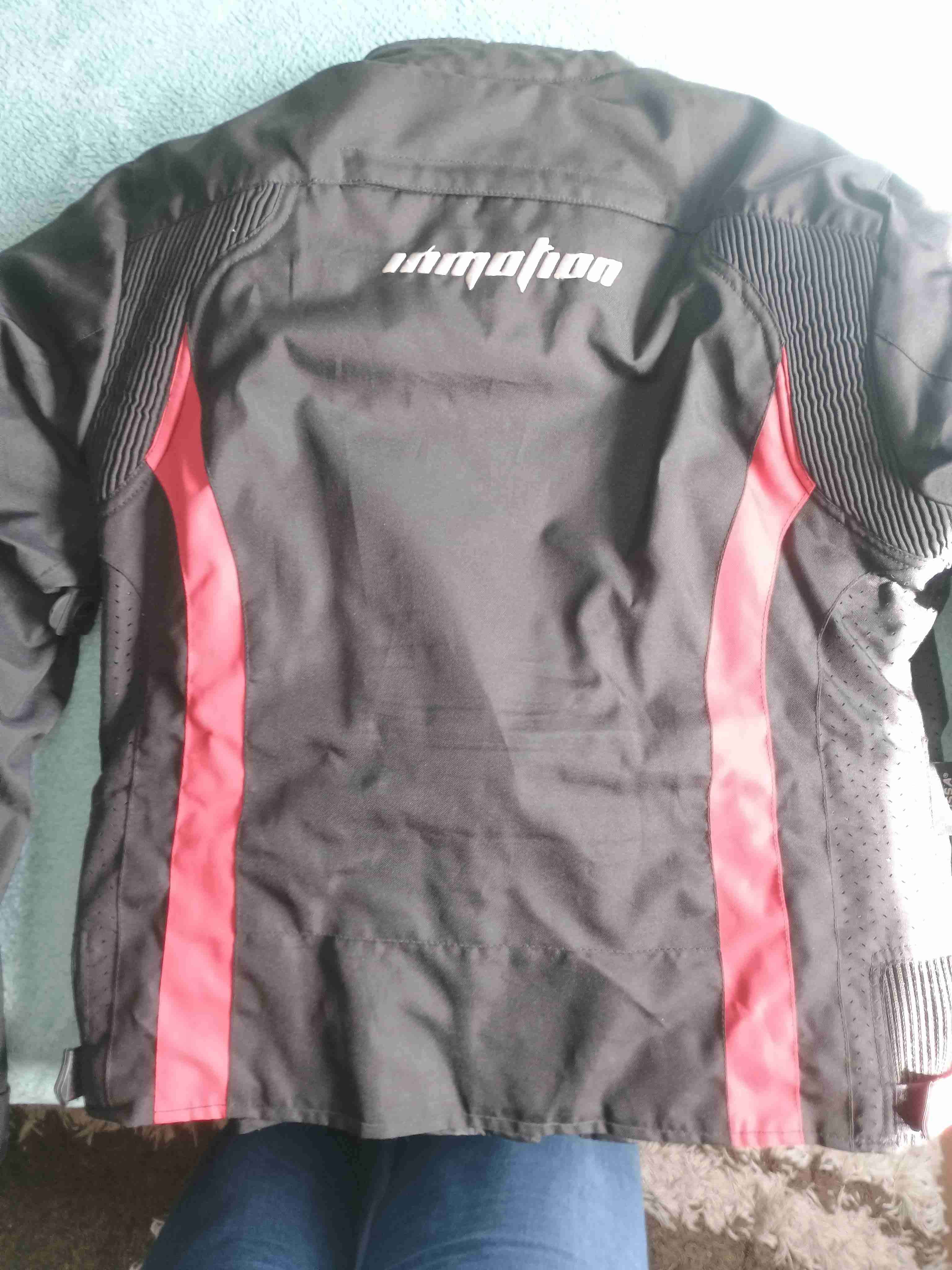 Chaqueta motera negra von roja - miniatura 2