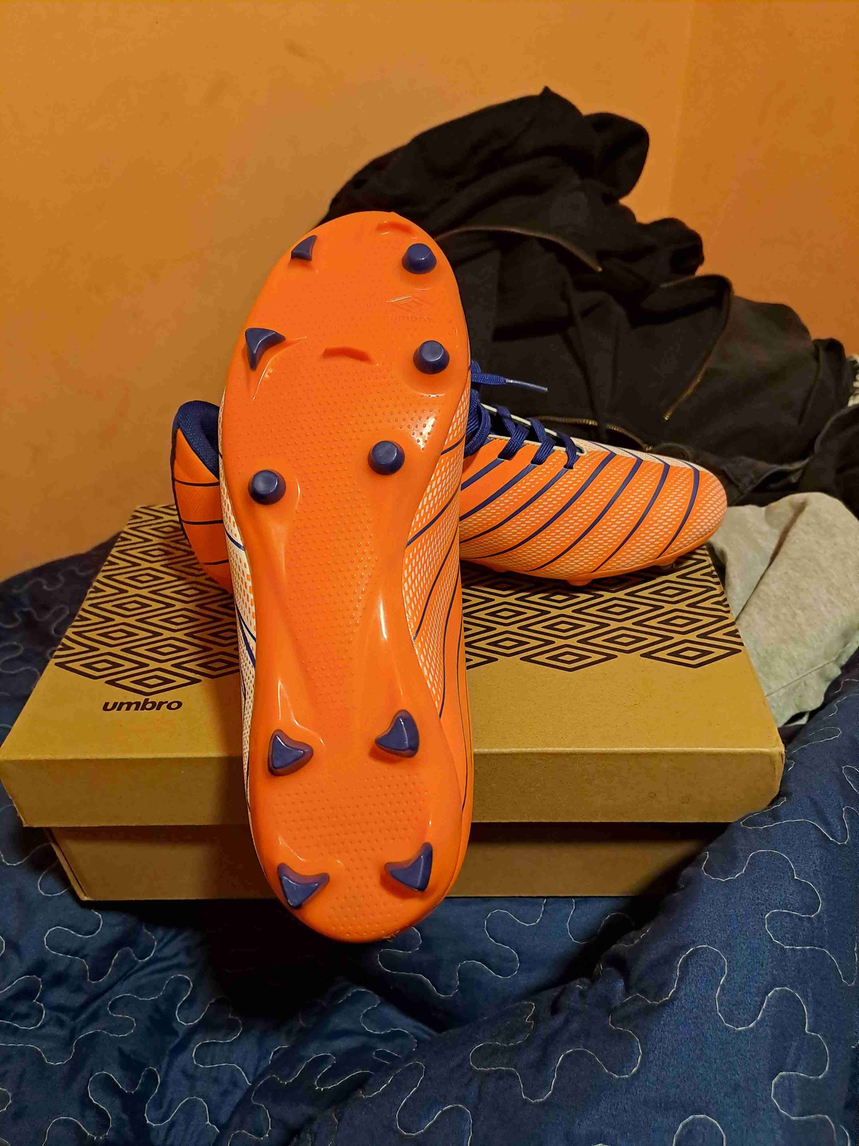 Zapatos deportivos Umbro naranjas y azules - miniatura 4