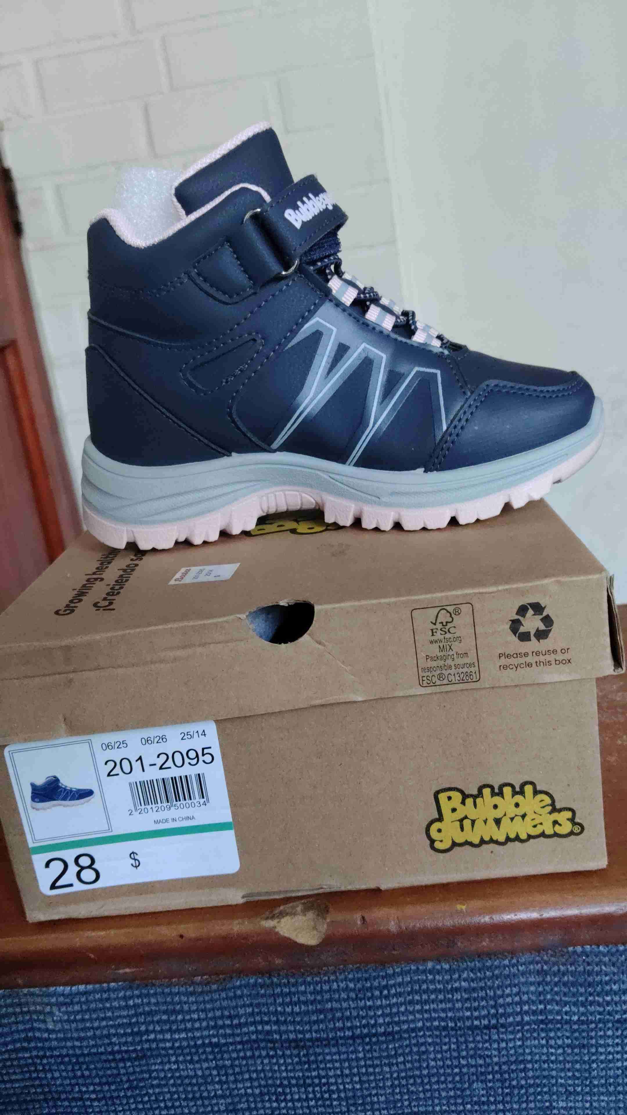 Zapatillas Bubblegummers azul niña - miniatura 2