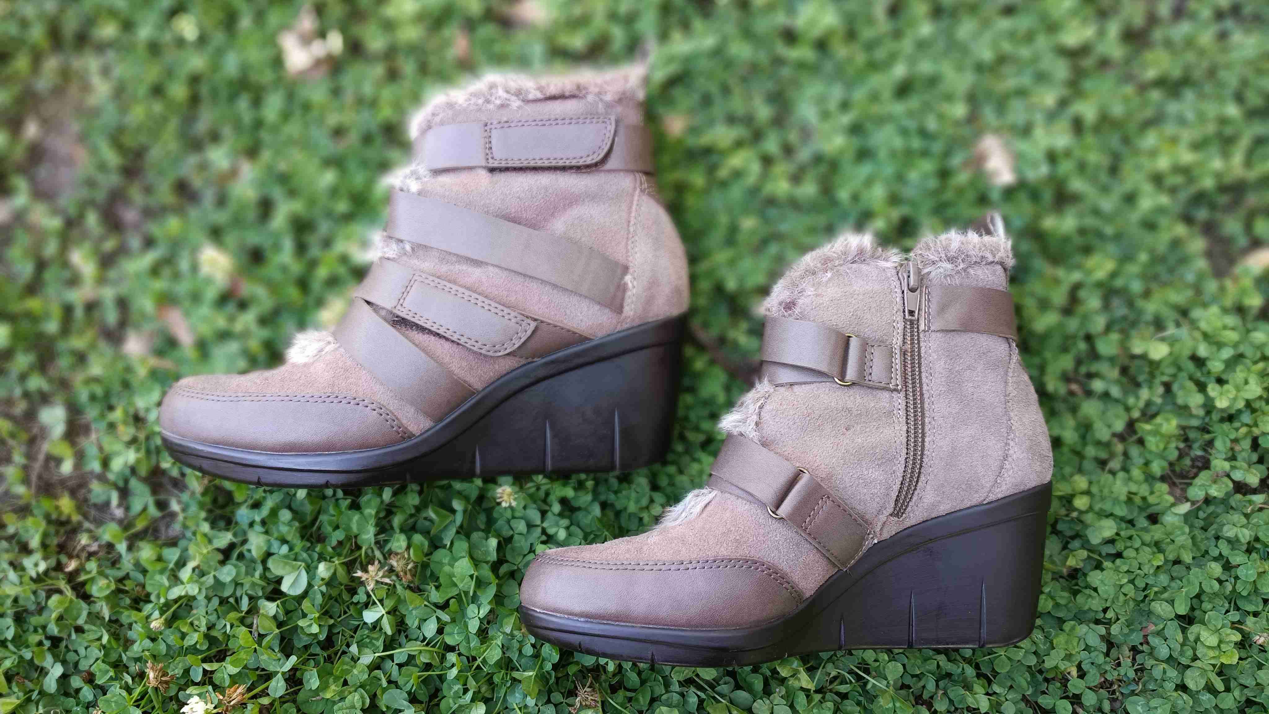 Botines marrones con pelaje T36 - miniatura 3