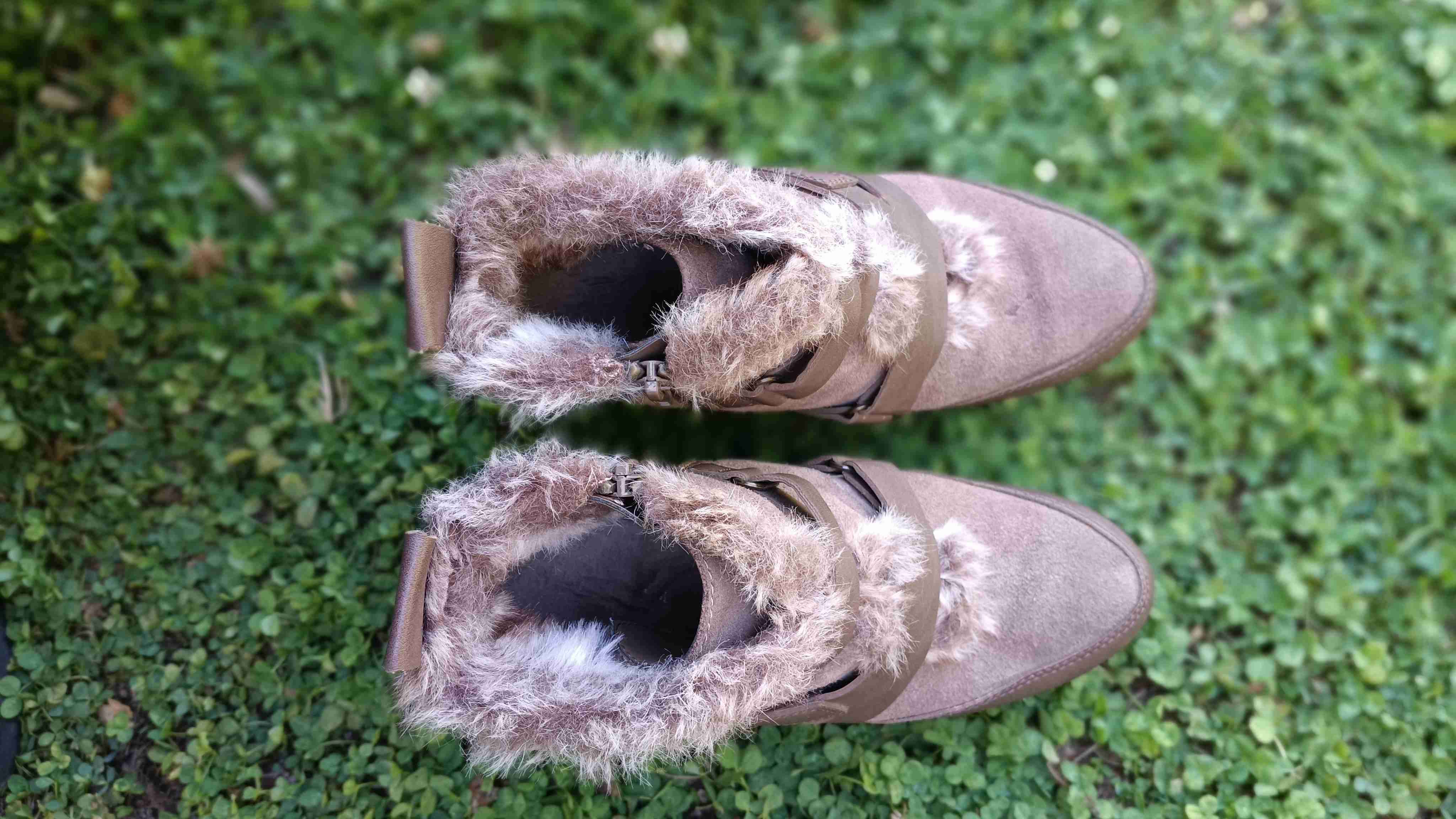 Botines marrones con pelaje T36 - miniatura 4