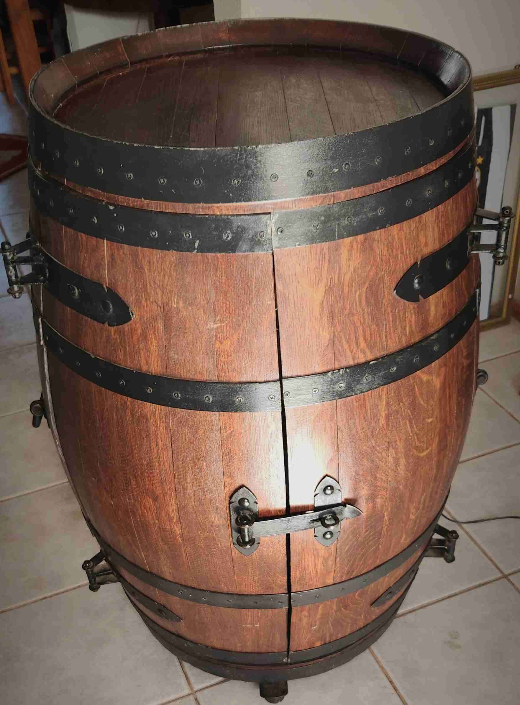 Bar Barril de madera decorativo - miniatura 1