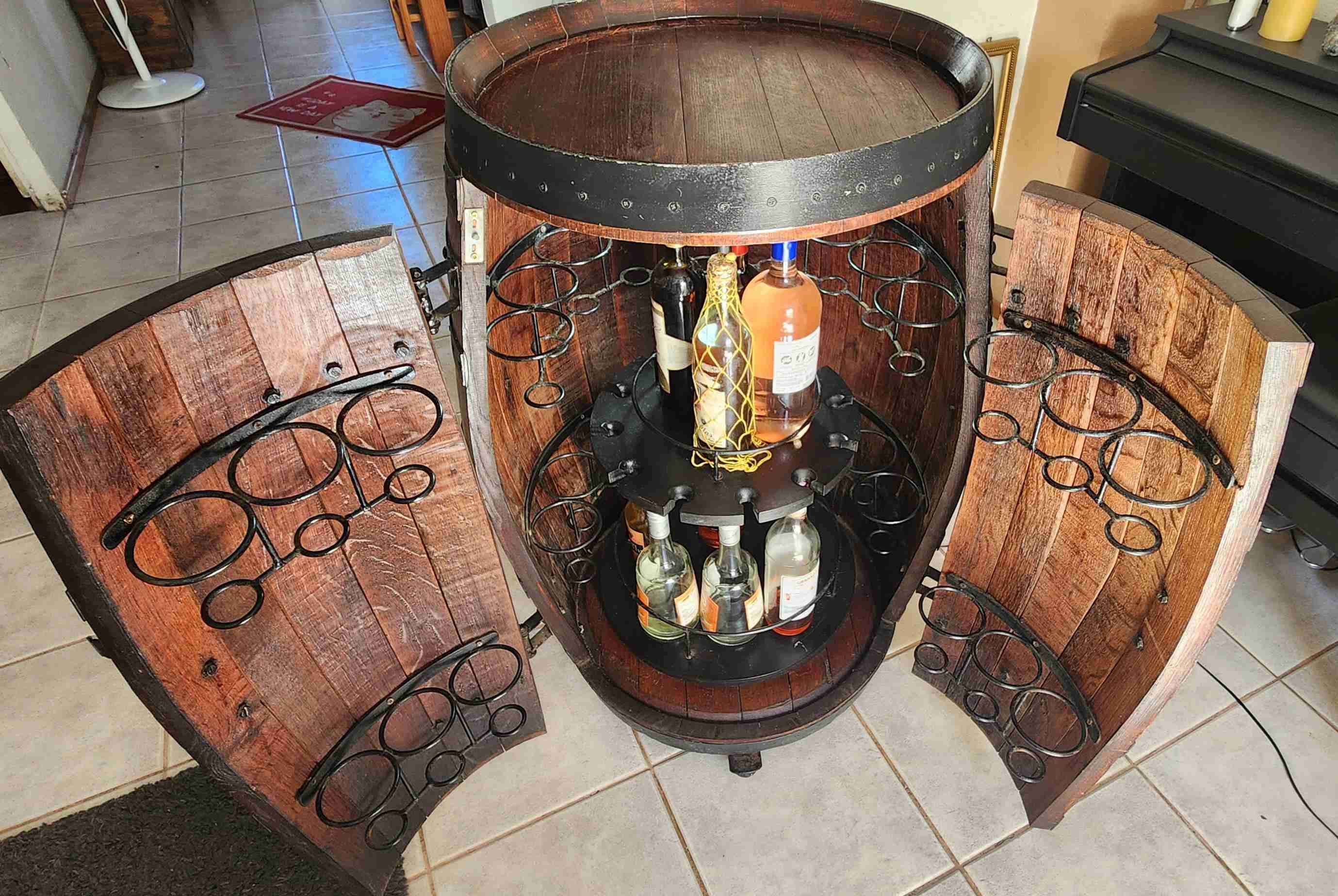 Bar Barril de madera decorativo - miniatura 2