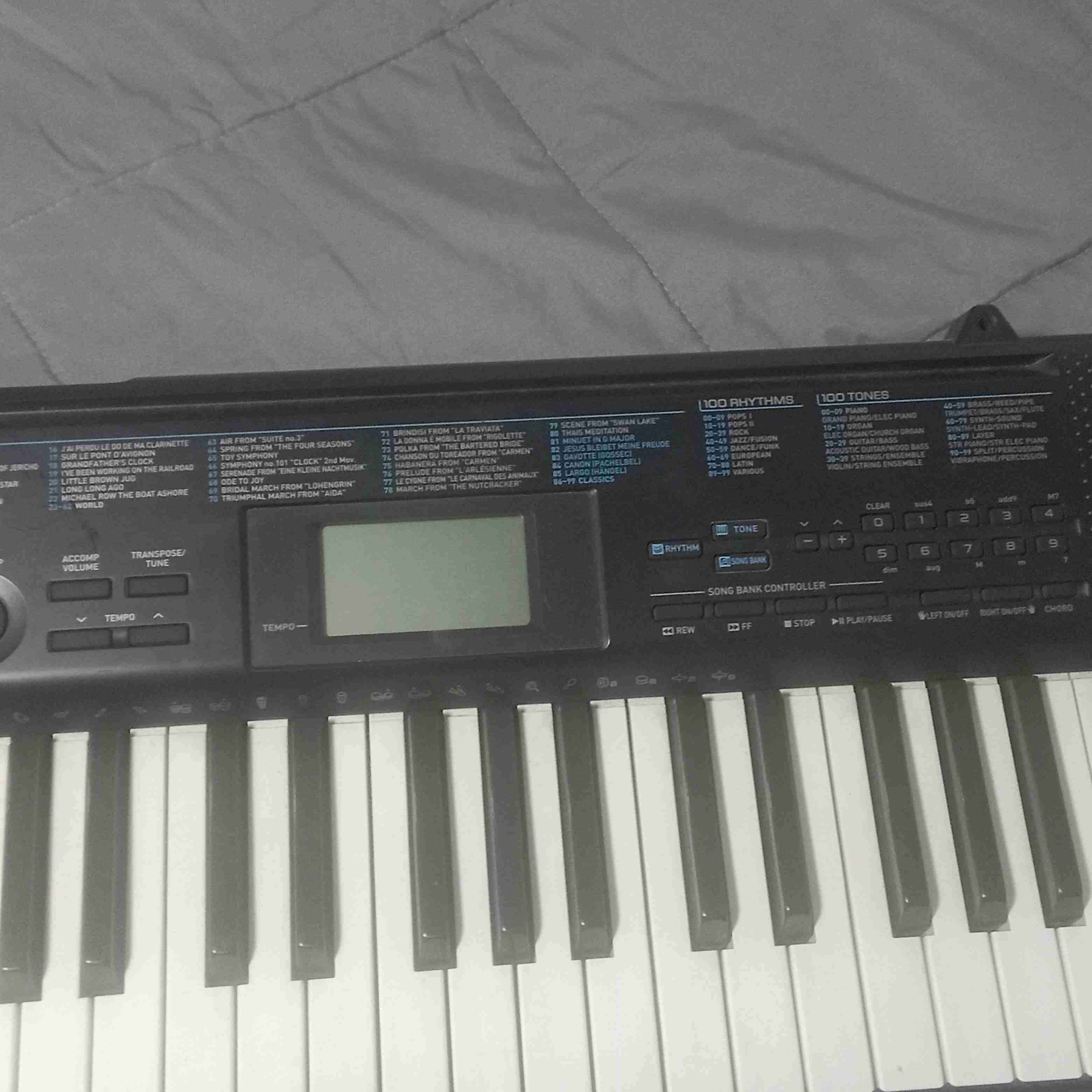 Teclado Casio CTK-480 negro - miniatura 5