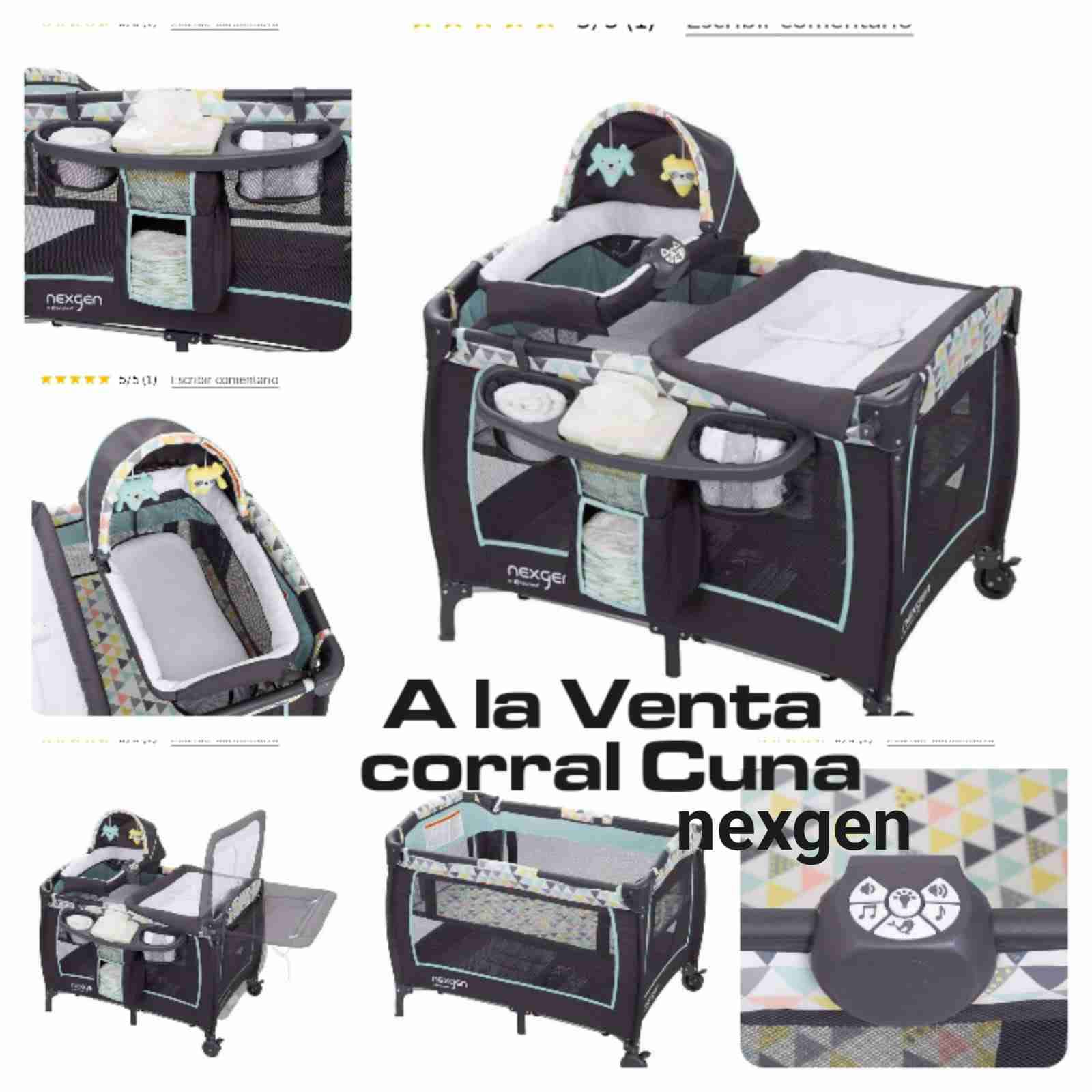 Corral cuna Nexgen con accesorios