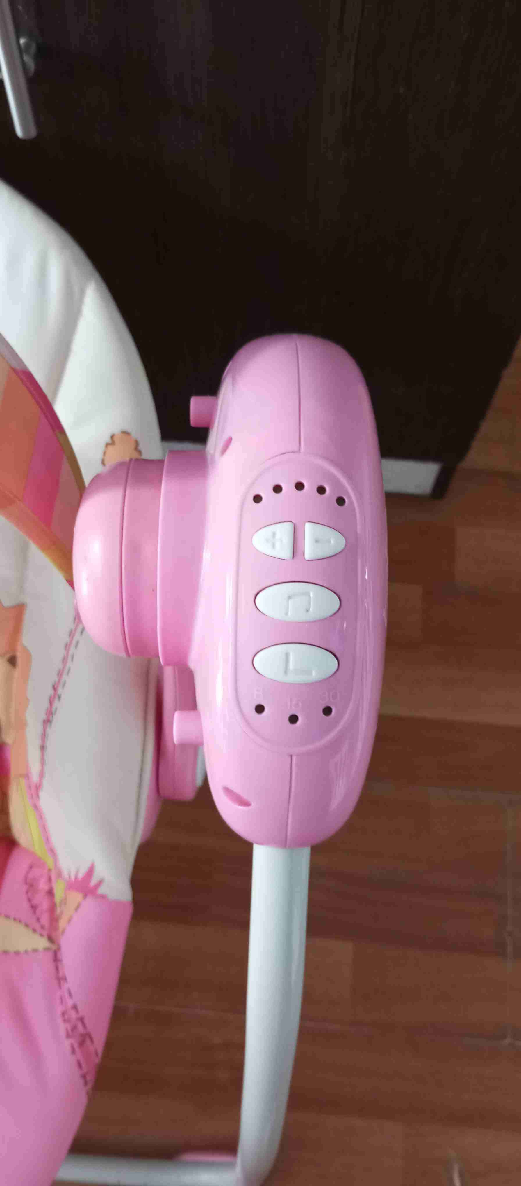 Columpio infantil musical rosado - miniatura 4