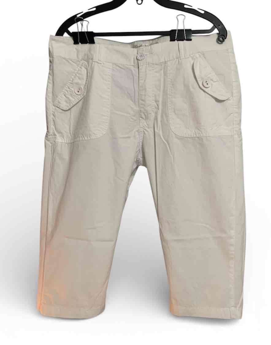 Pantalón Capri blanco de Algodón - 1