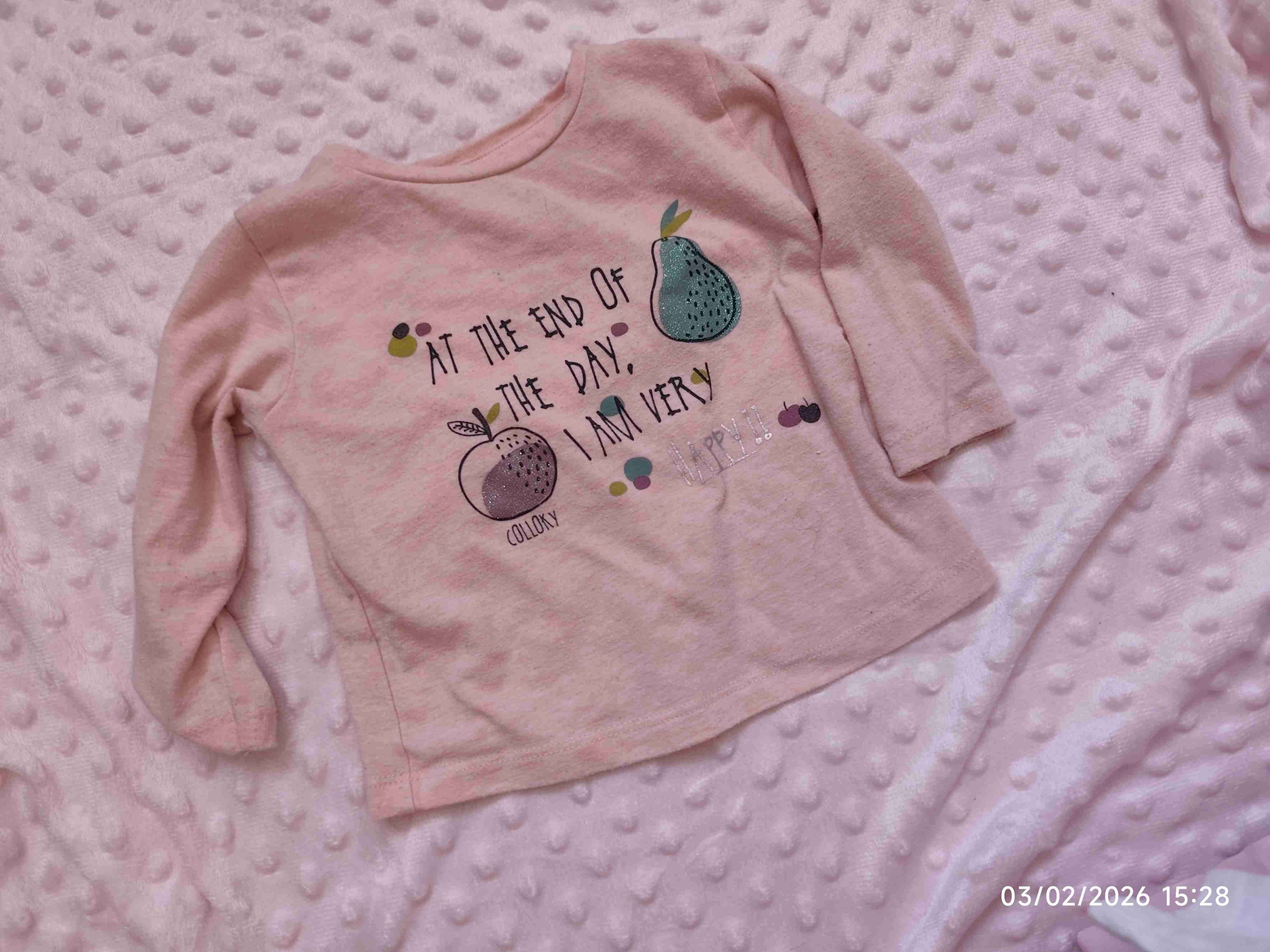 Polera infantil conejo floral - 5