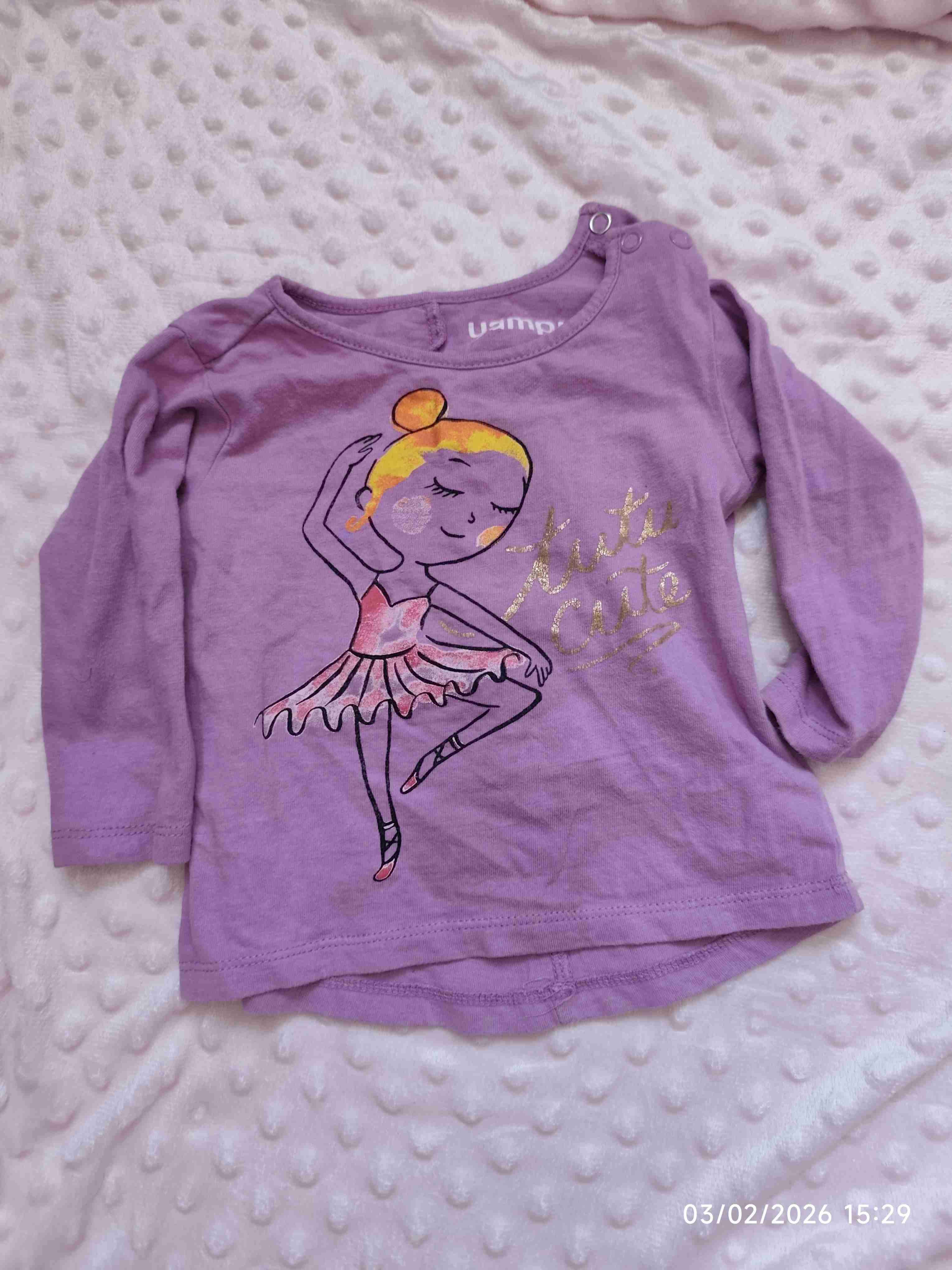 Polera infantil conejo floral - 6