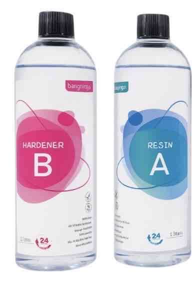 Kit de resina y endurecedor - 1