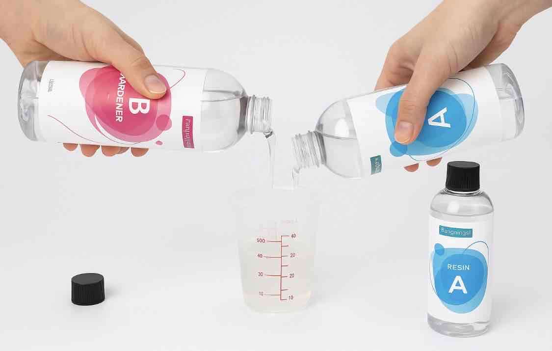 Kit de resina y endurecedor - 2