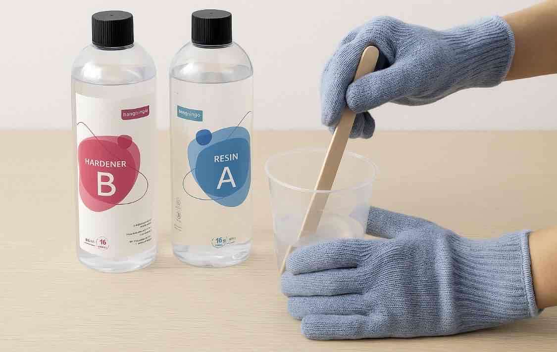 Kit de resina y endurecedor - 3