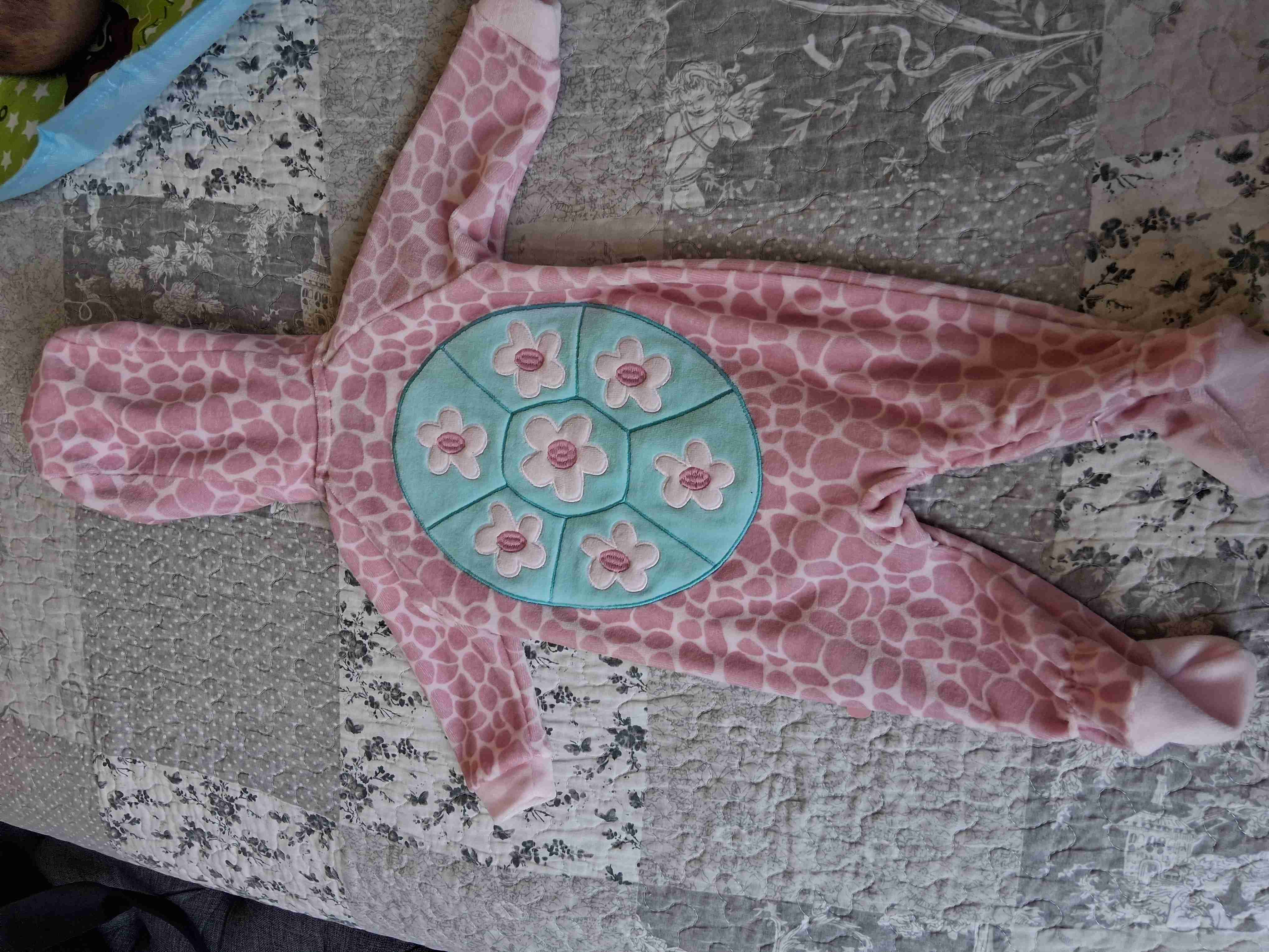 Mameluco rosa de jirafa - miniatura 2