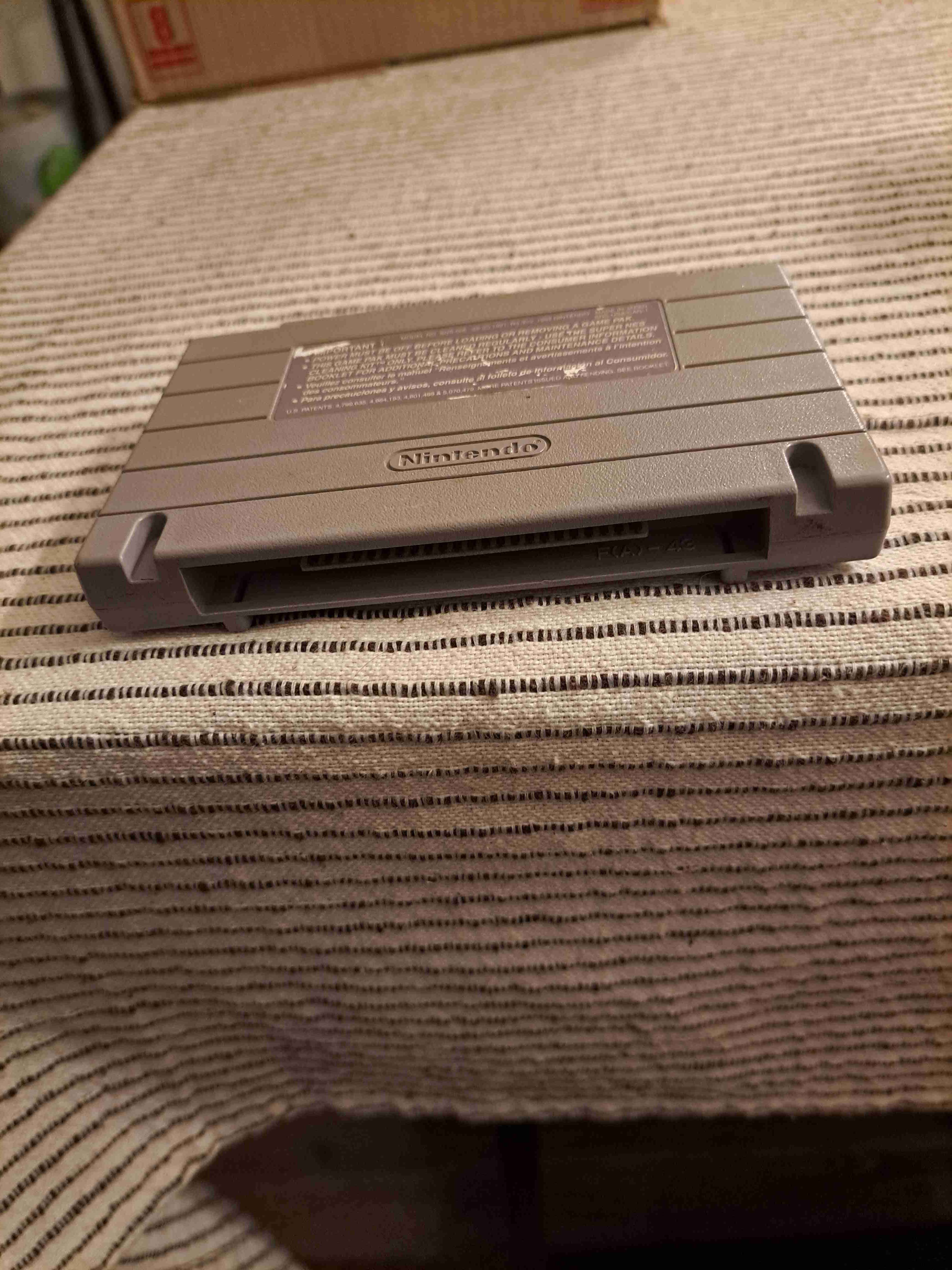 Cartucho Super Mario World SNES - miniatura 3