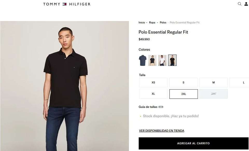 Polo Tommy Hilfiger Essential Regular Fit - 4