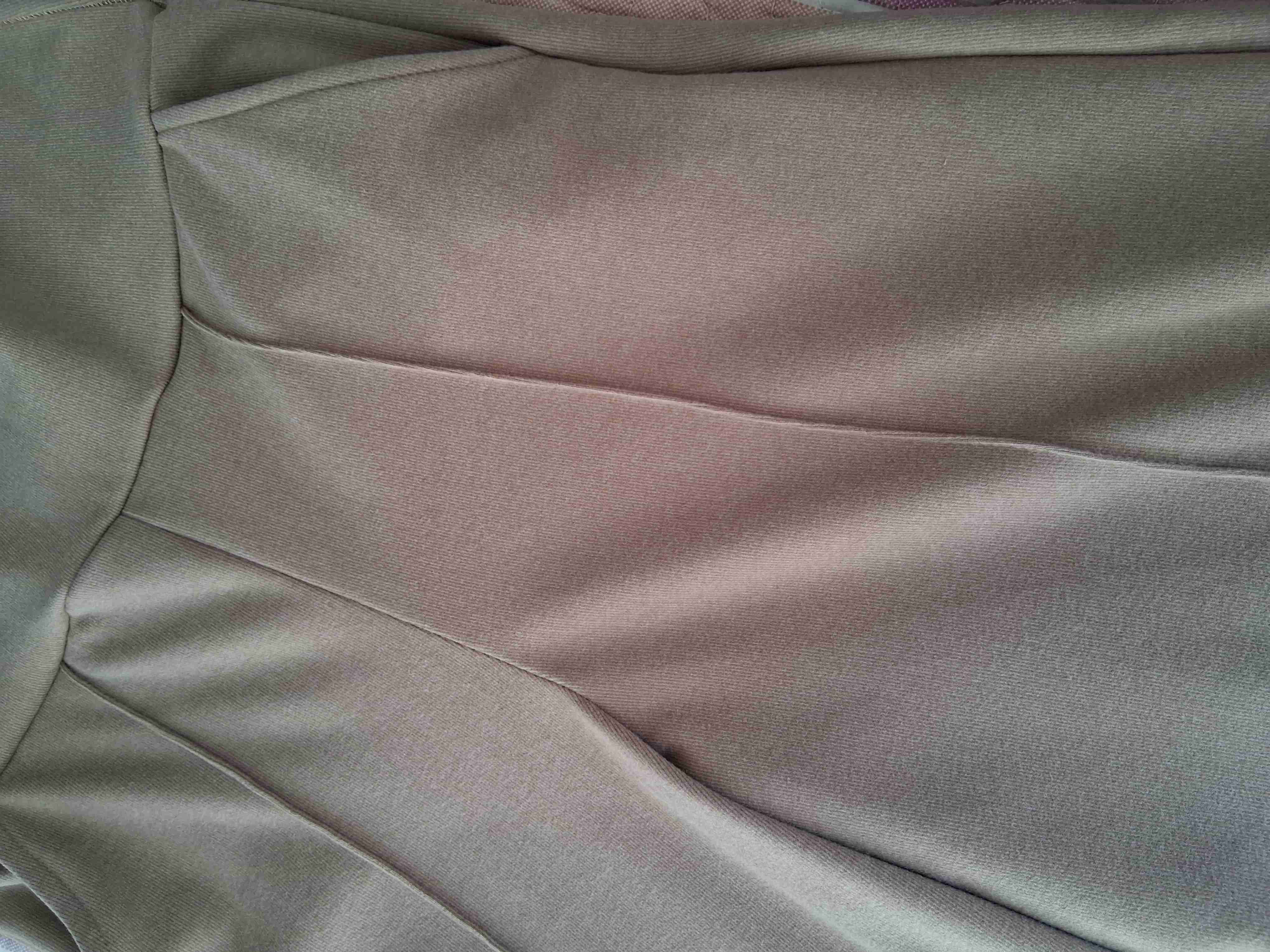 Pantalones palazzo beige - miniatura 2