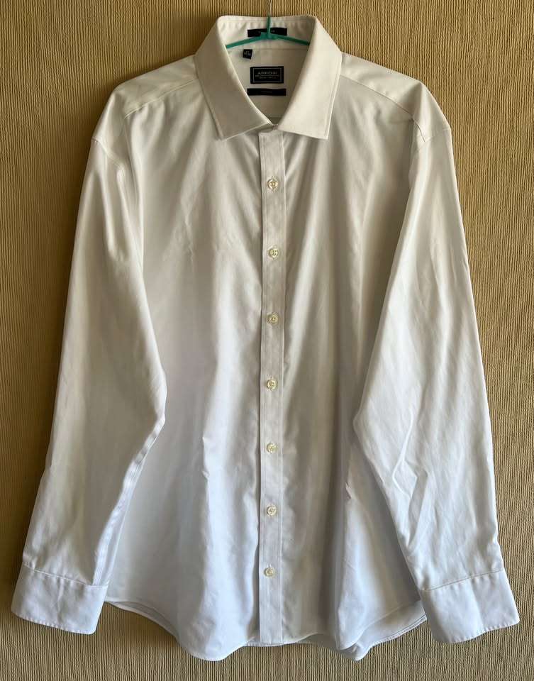 Camisa Arrow Non Iron Tailored Fit Blanca - 1