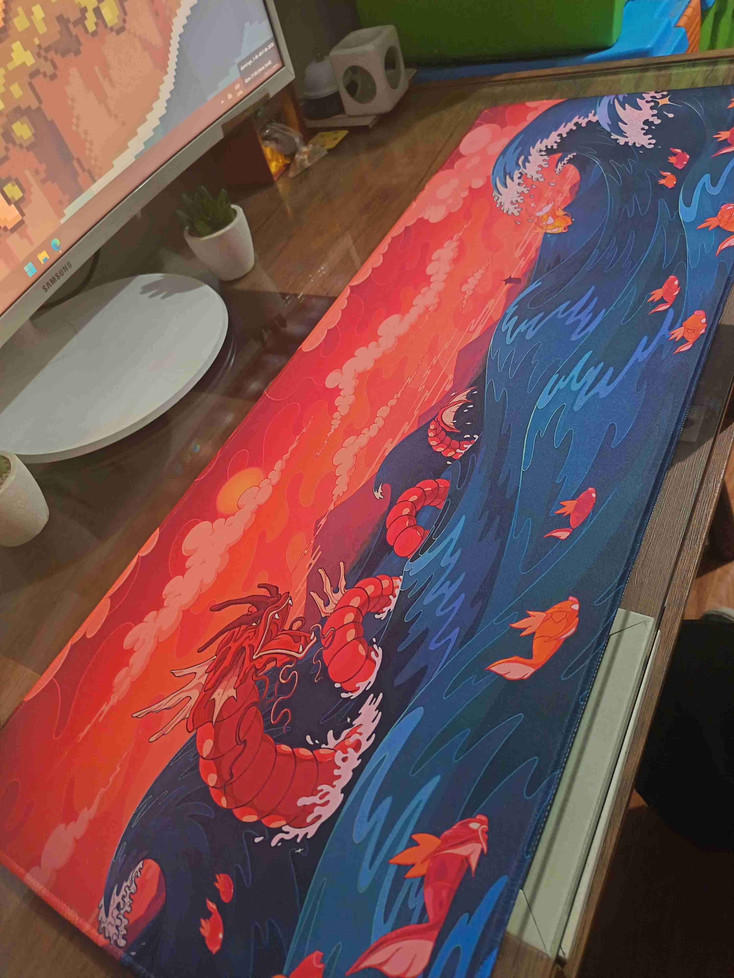 Alfombrilla de escritorio con diseño de pokemon - miniatura 2