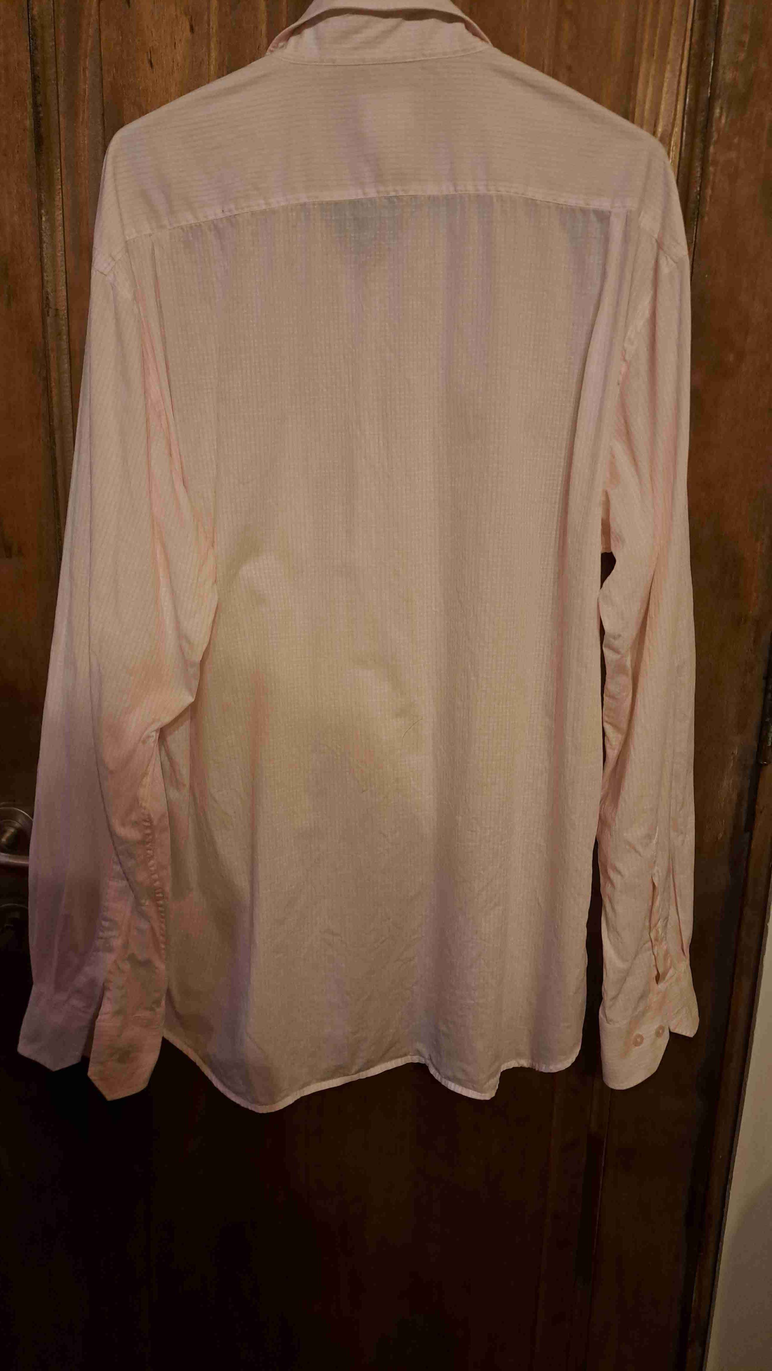 Camisa rosa con blanco Lacoste de hombre - miniatura 2