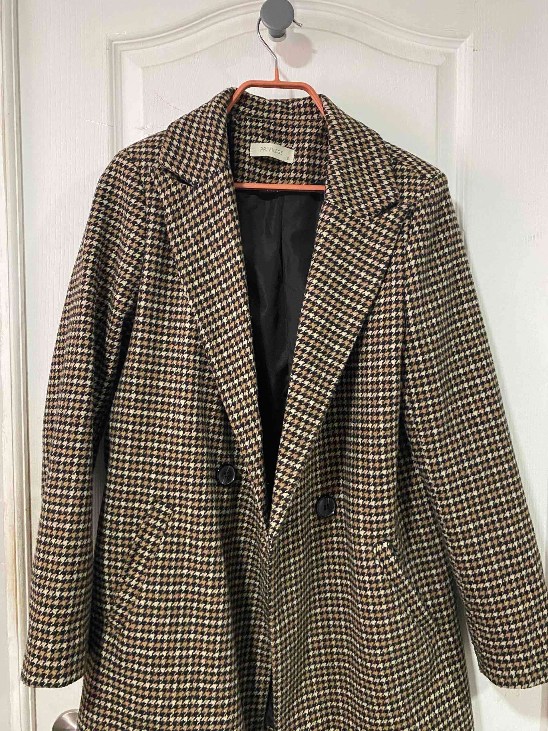 Abrigo escocés marca Privilege - miniatura 1