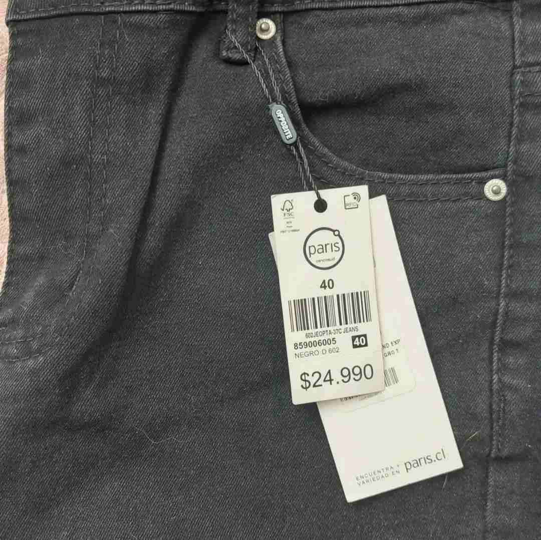 Jeans negros nuevos - miniatura 2