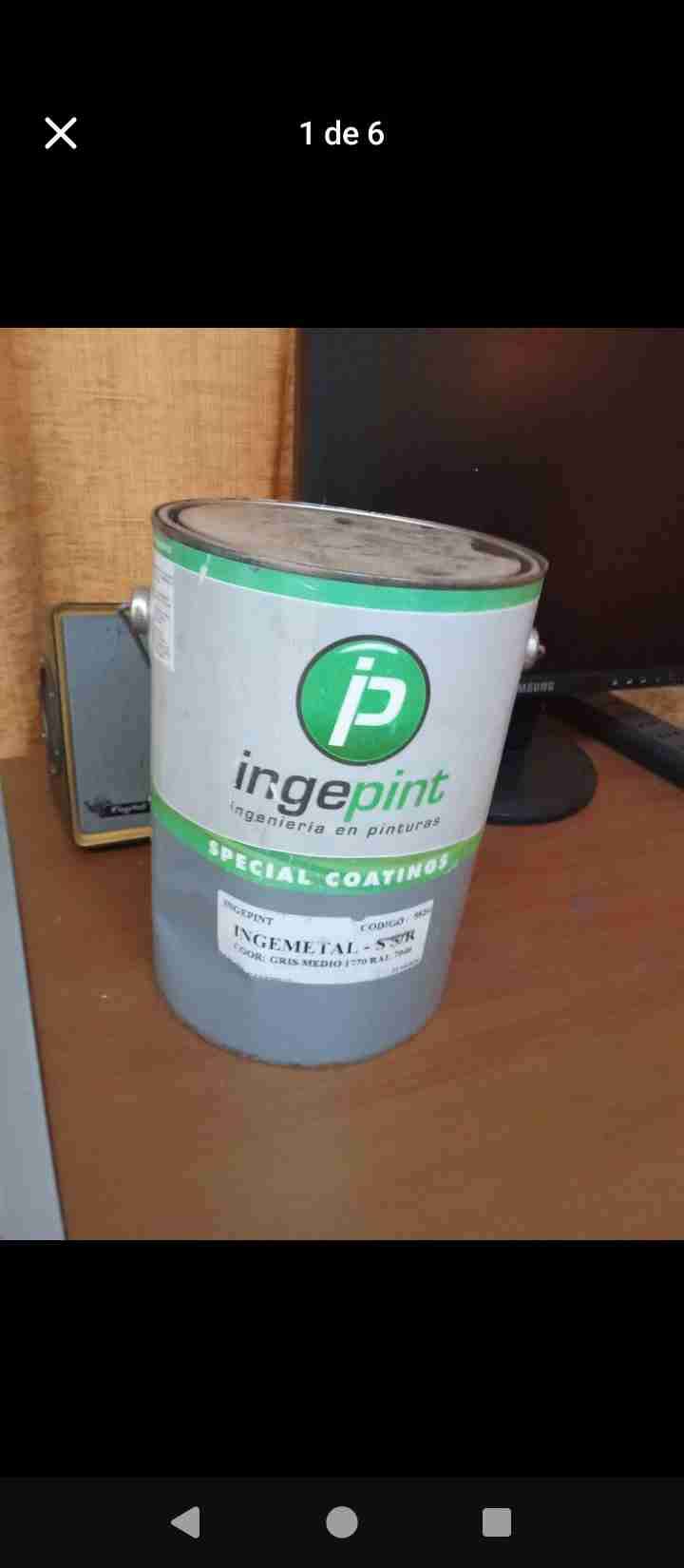 Pintura gris Ingepint - miniatura 1