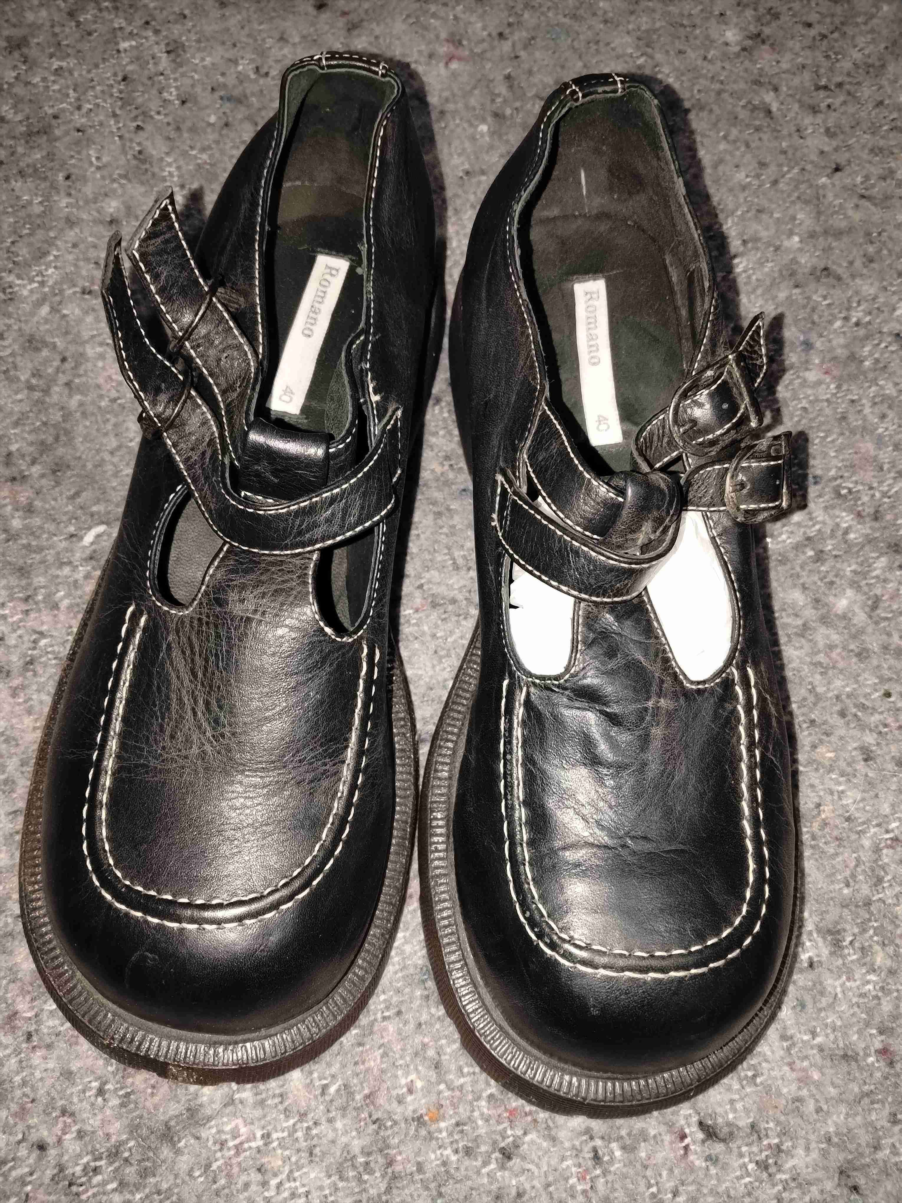 Zapatos Mafalda negros Romano - miniatura 1