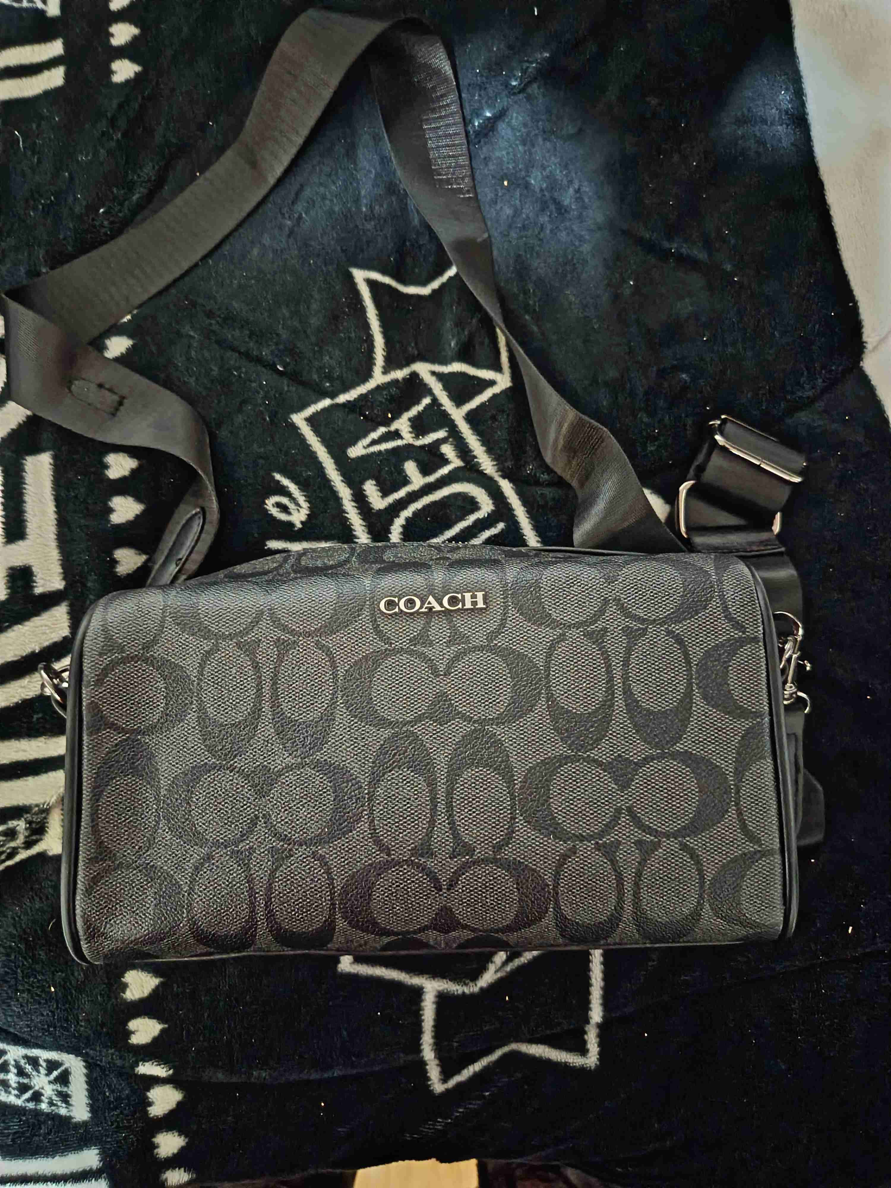 Bolso bandolera Coach negro