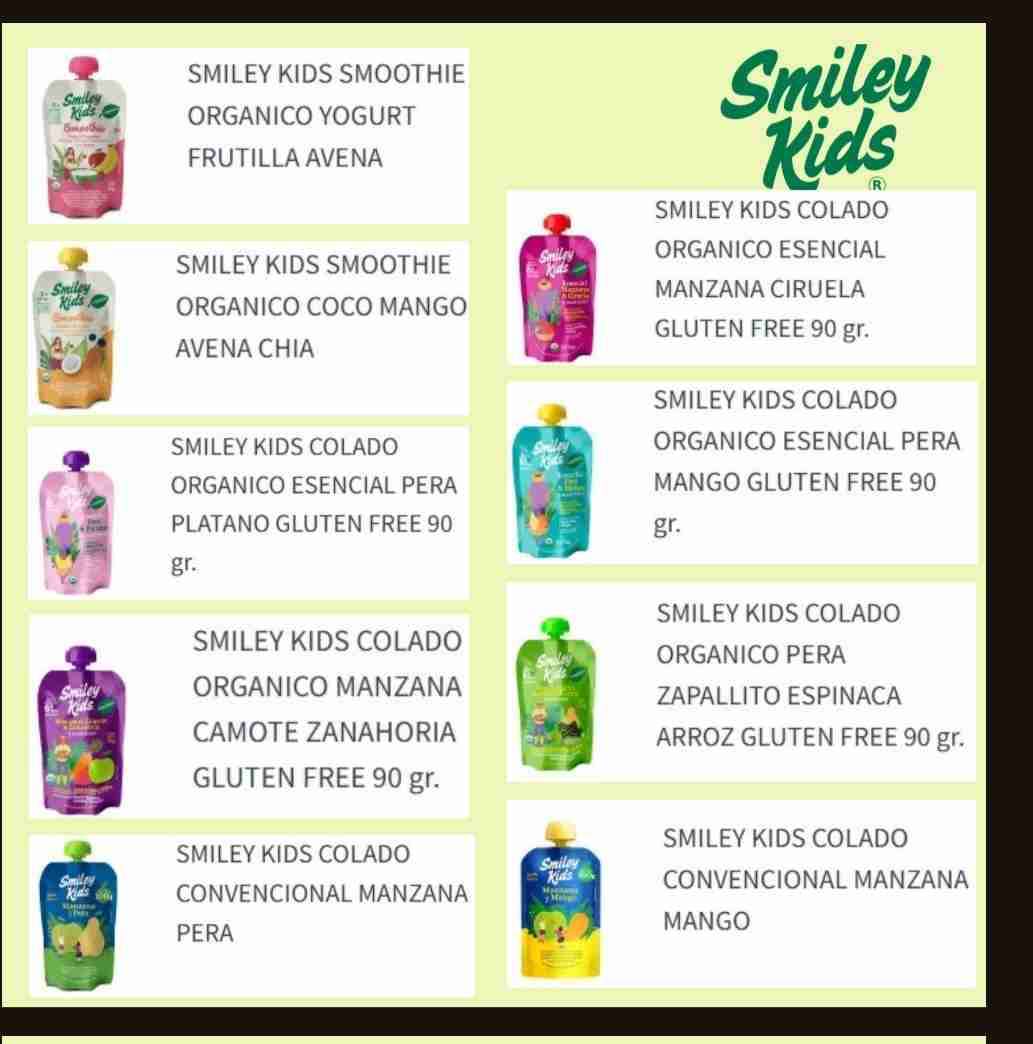 Snack Saludables KUNA FOODS, Mum-mum y Smiley Kids - miniatura 3