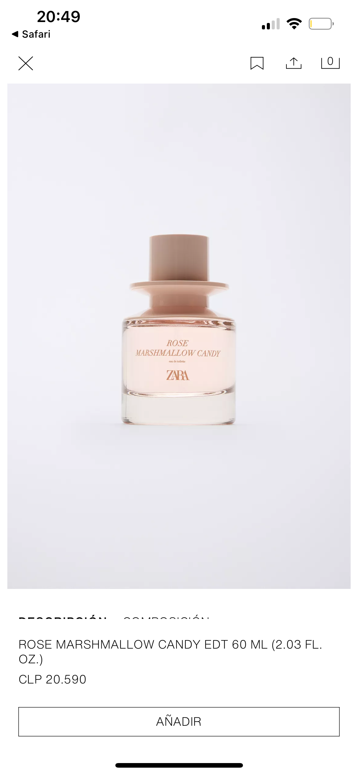 Perfume Zara Marshmallow Candy - miniatura 2
