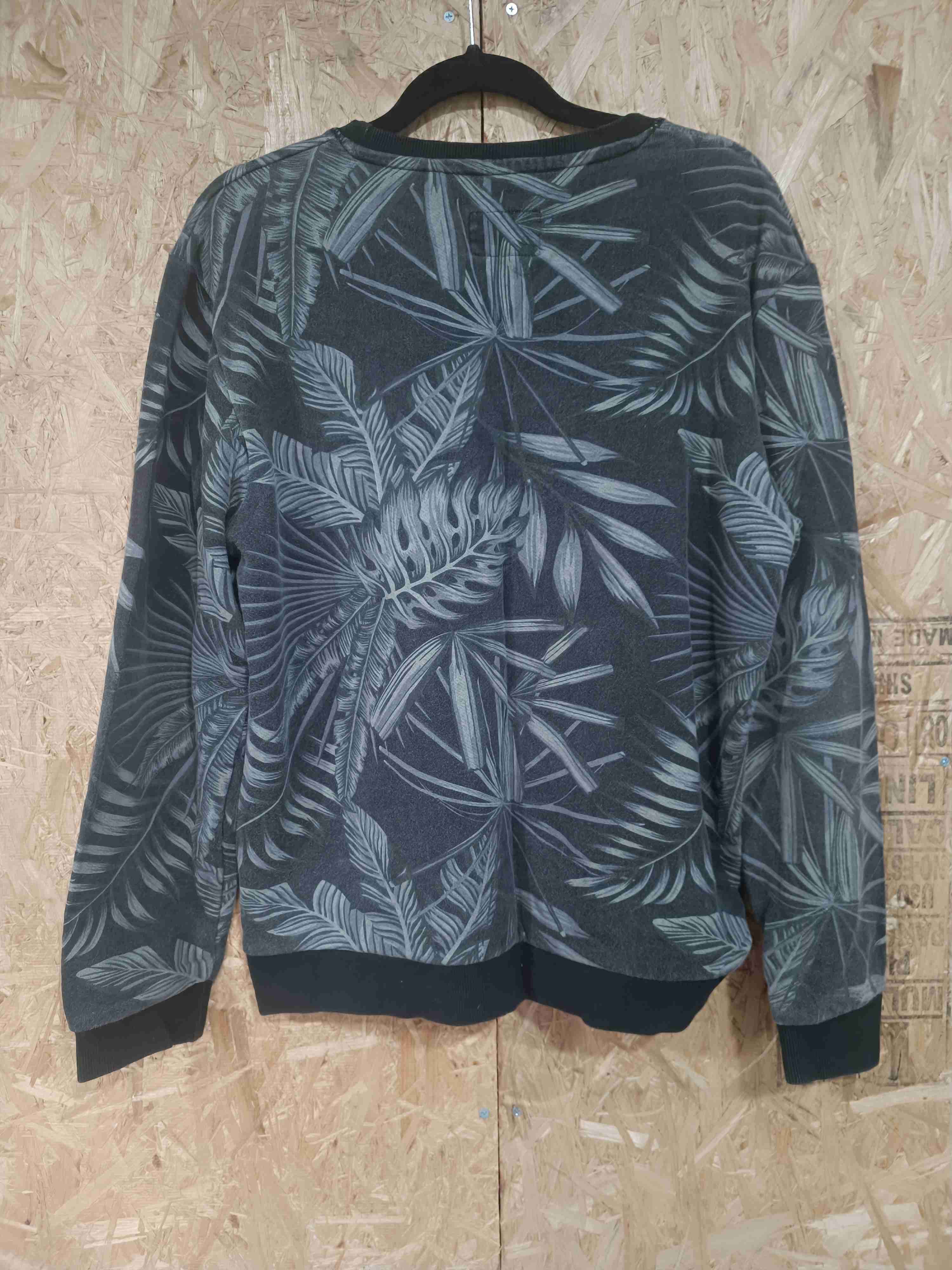 Polerón estampado hojas tropicales - miniatura 1