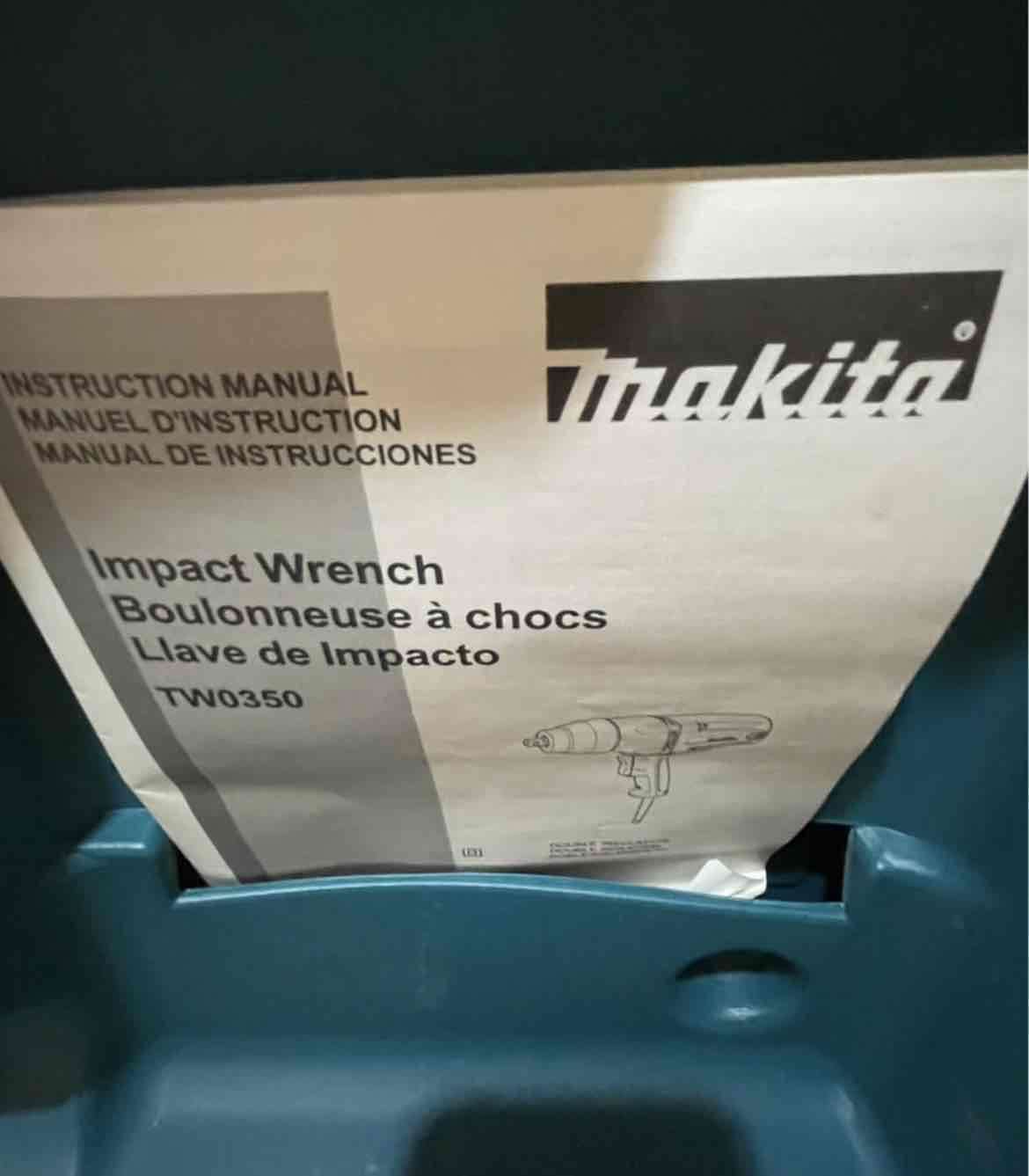 Llave de impacto Makita TW0350 - miniatura 1