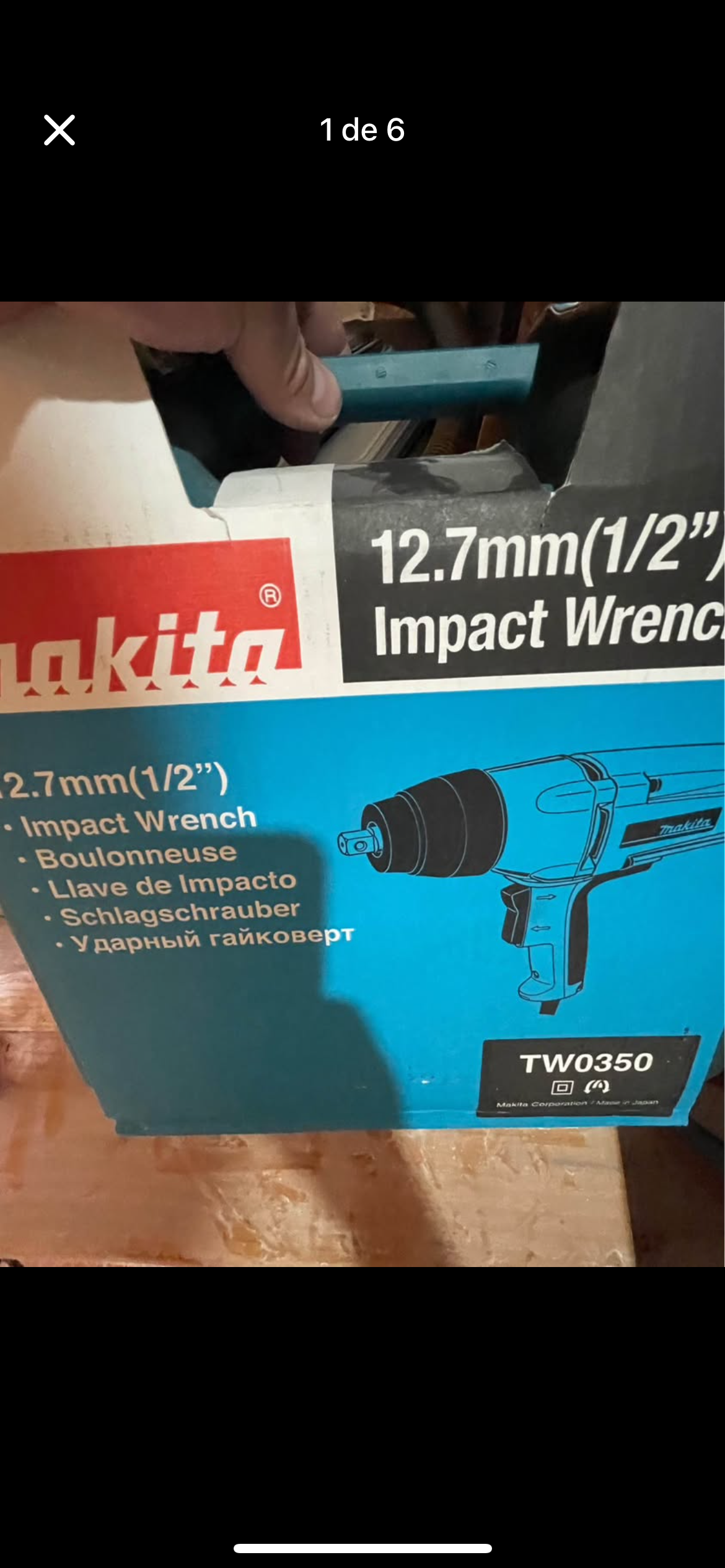 Llave de impacto Makita TW0350 - miniatura 4
