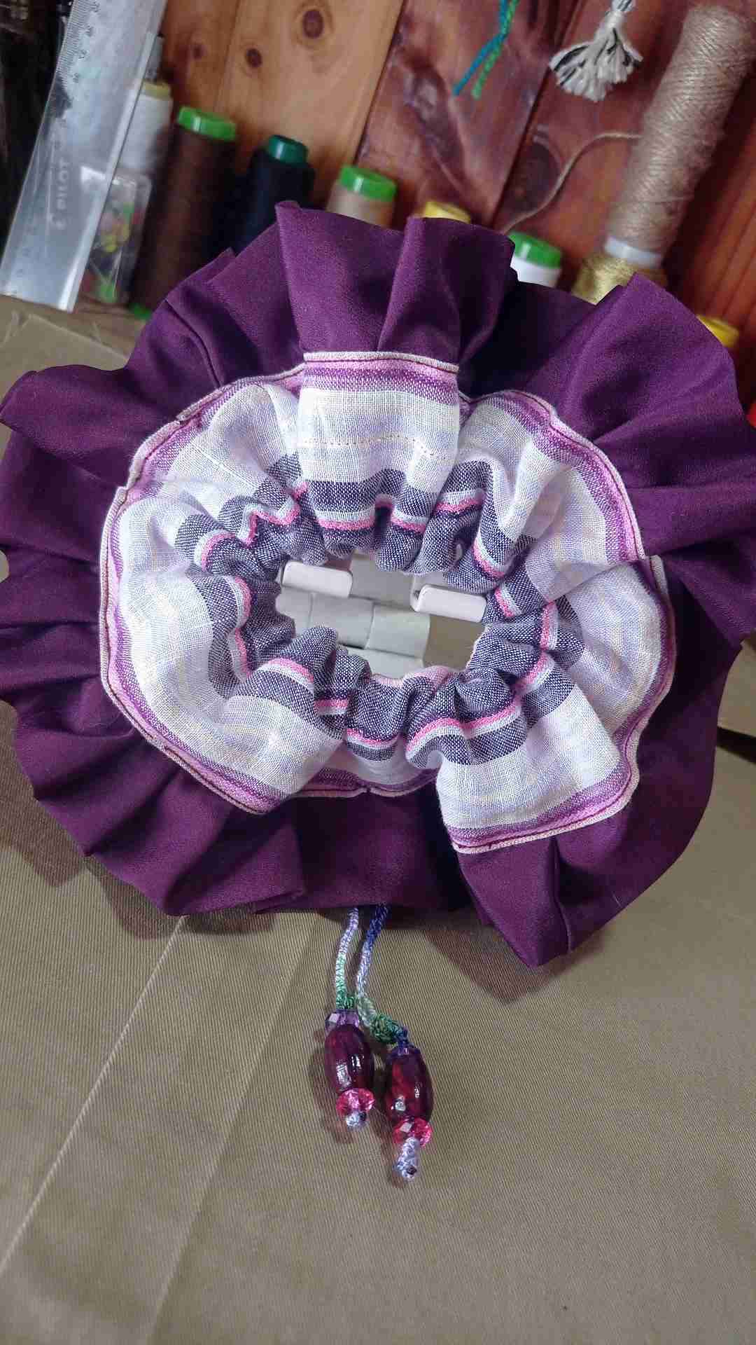 Colección de collets tejidos y de tela - 3