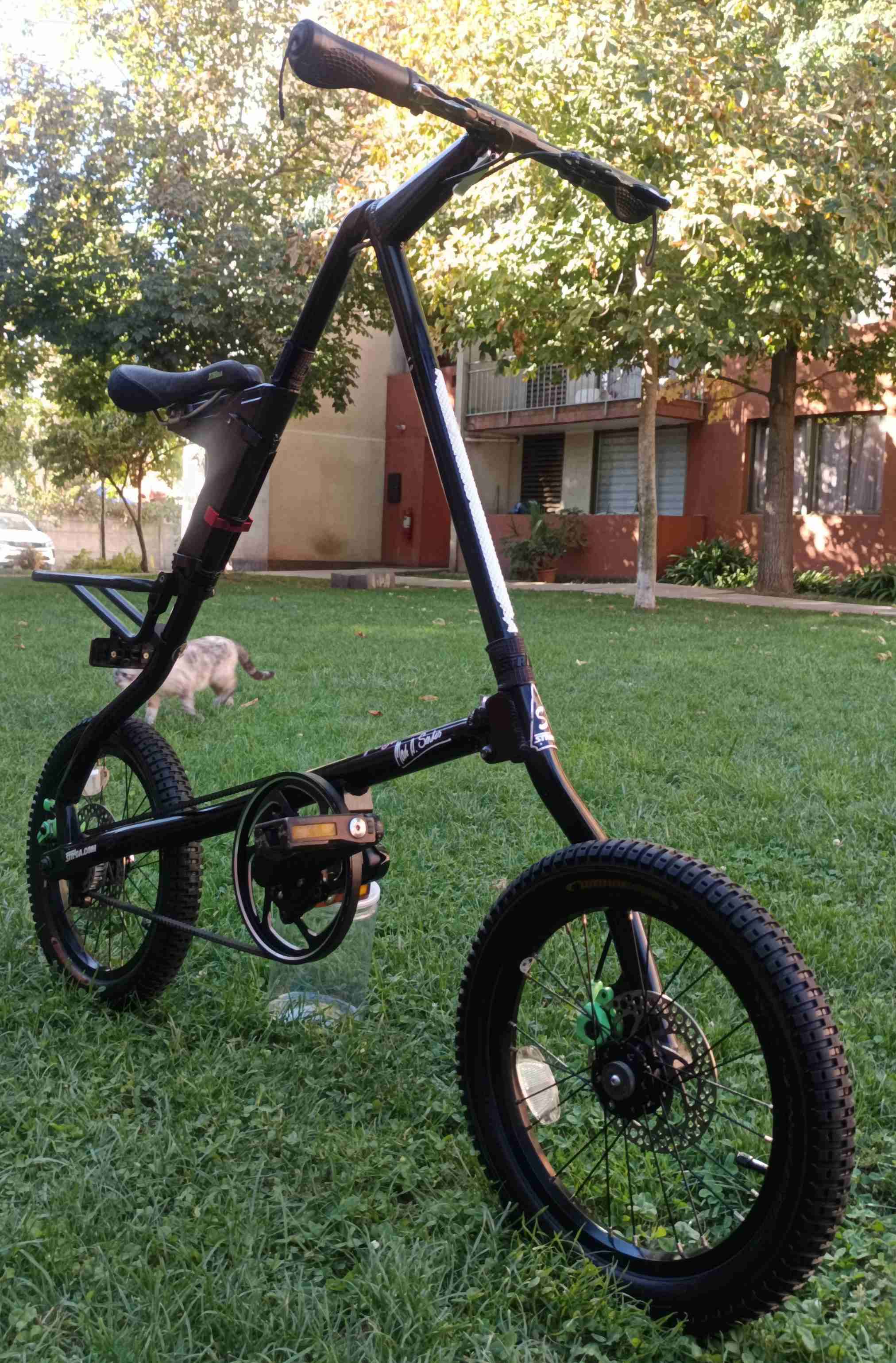 Bicicleta plegable aluminio STRIDA aro 16 - miniatura 1