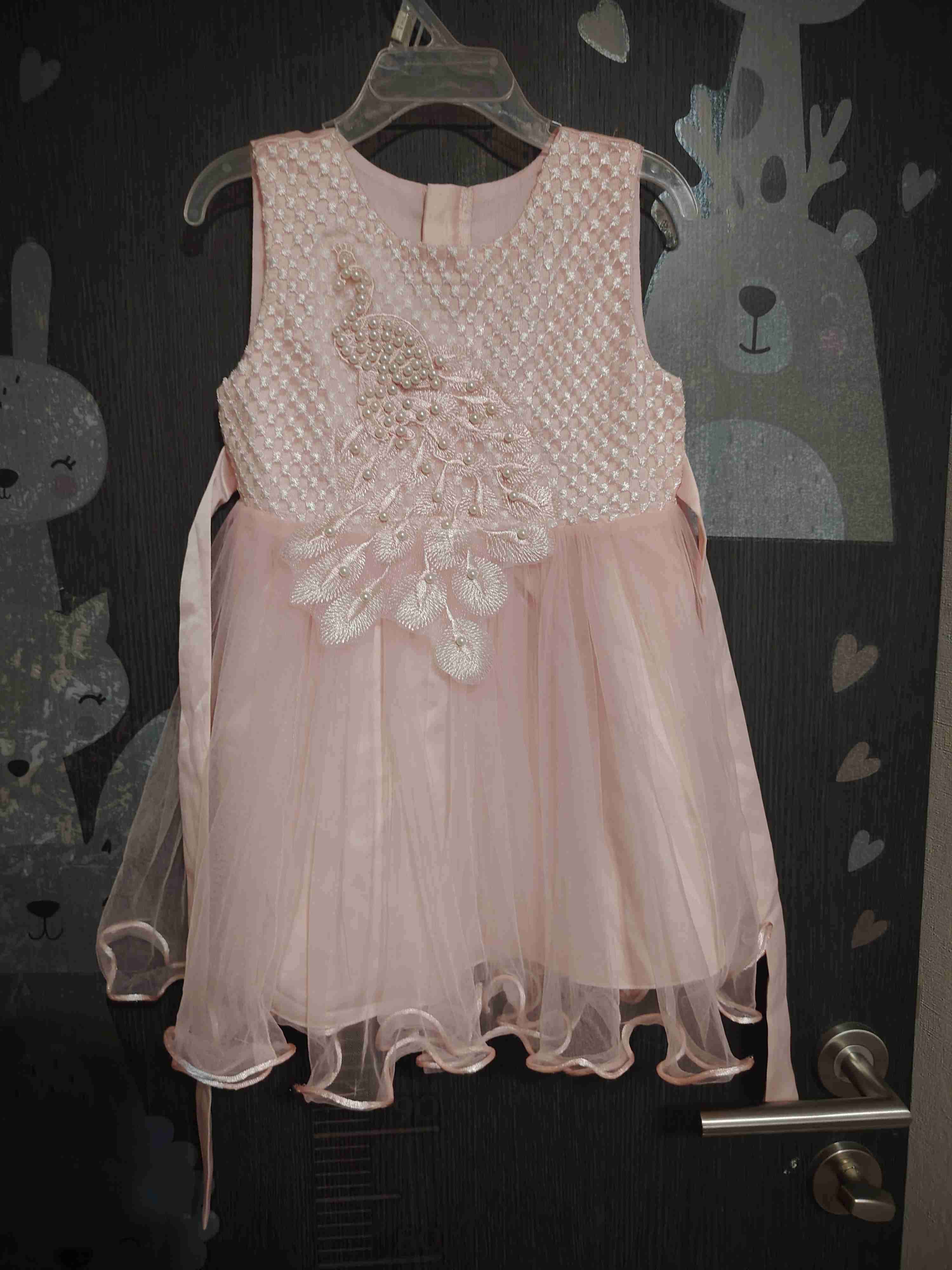 Vestido fiesta  infantil - miniatura 1