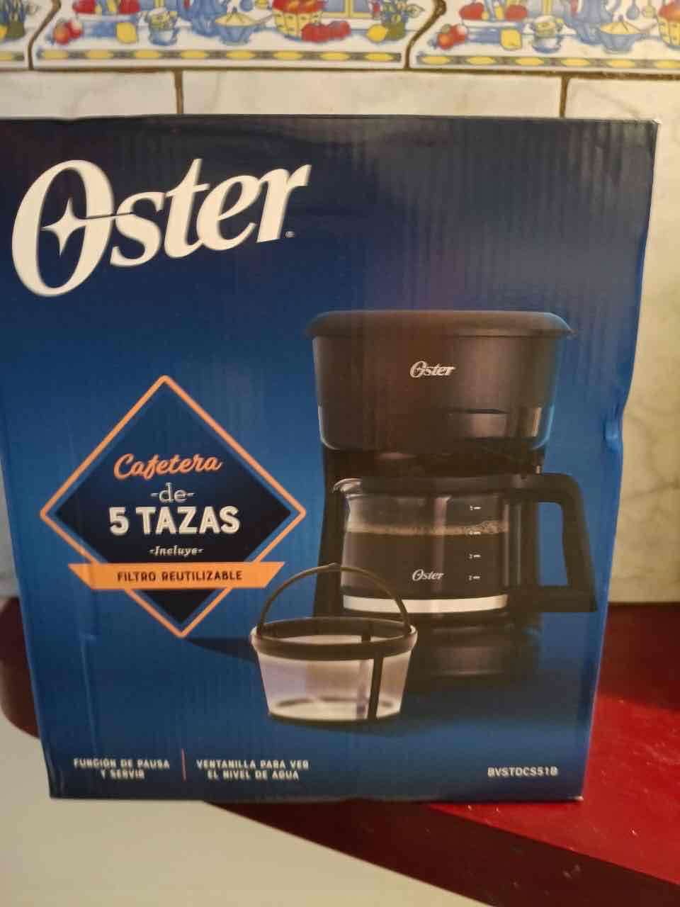 Cafetera Oster 5 tazas nueva - 1