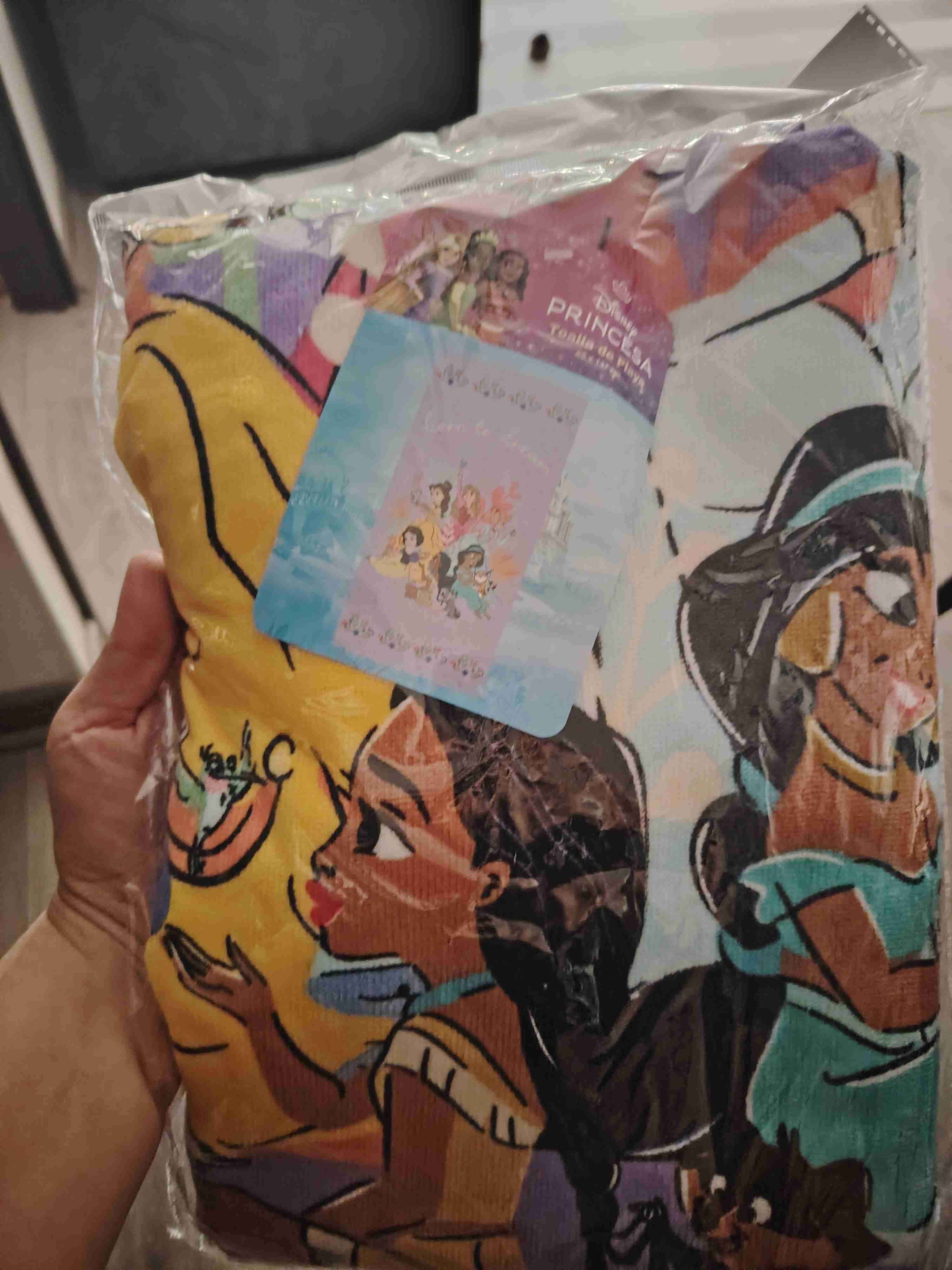 Toalla de playa Princesas Disney