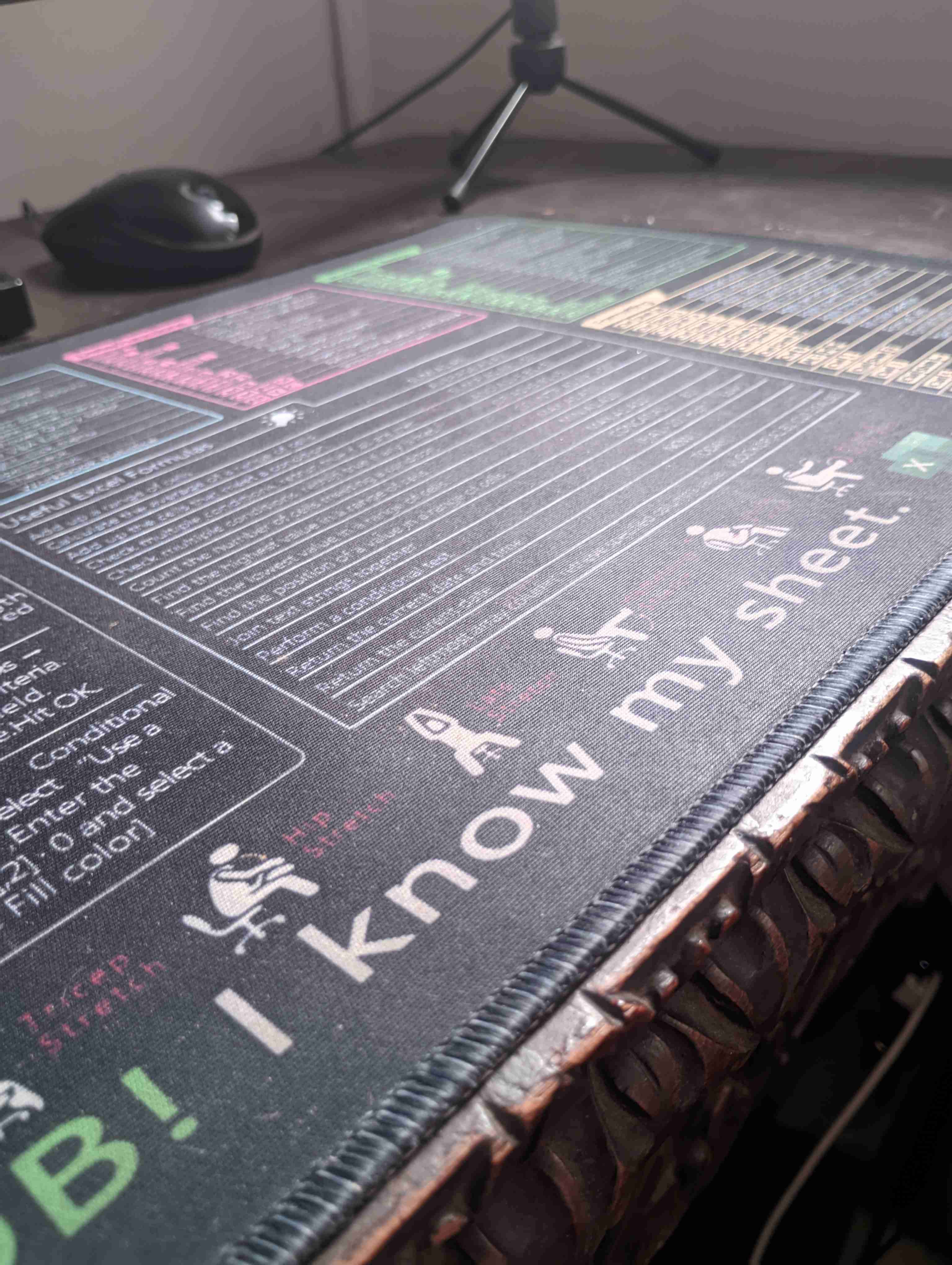 Alfombrilla de escritorio 80x30 cm - 6