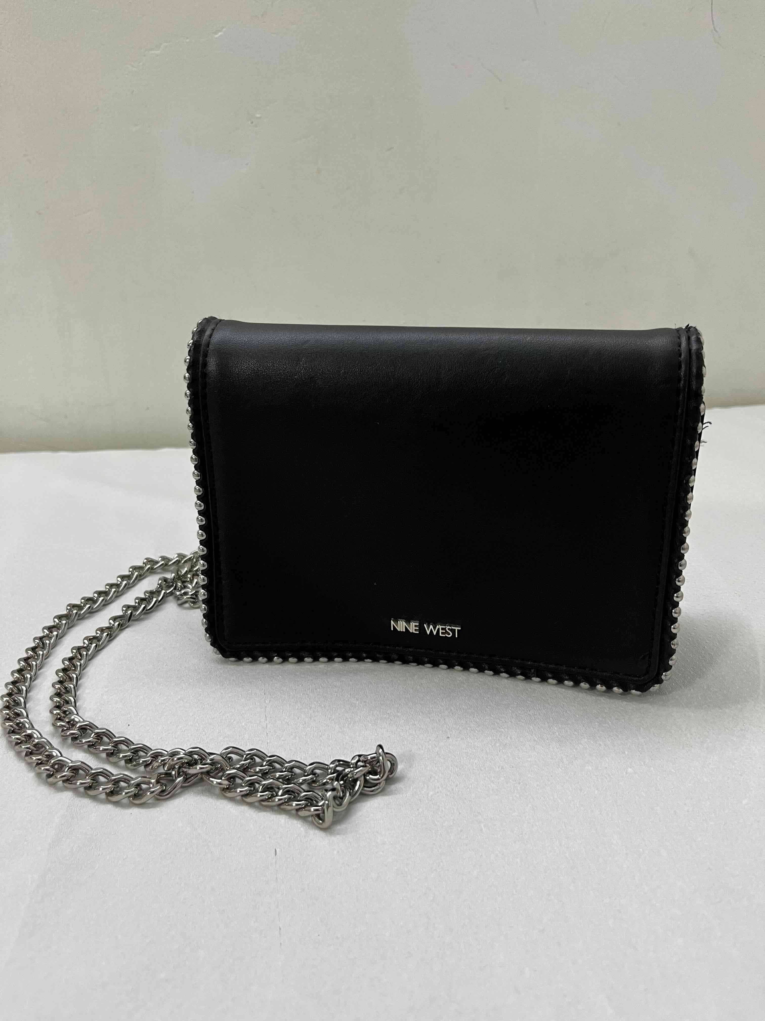 Cartera negra Nine West - miniatura 4