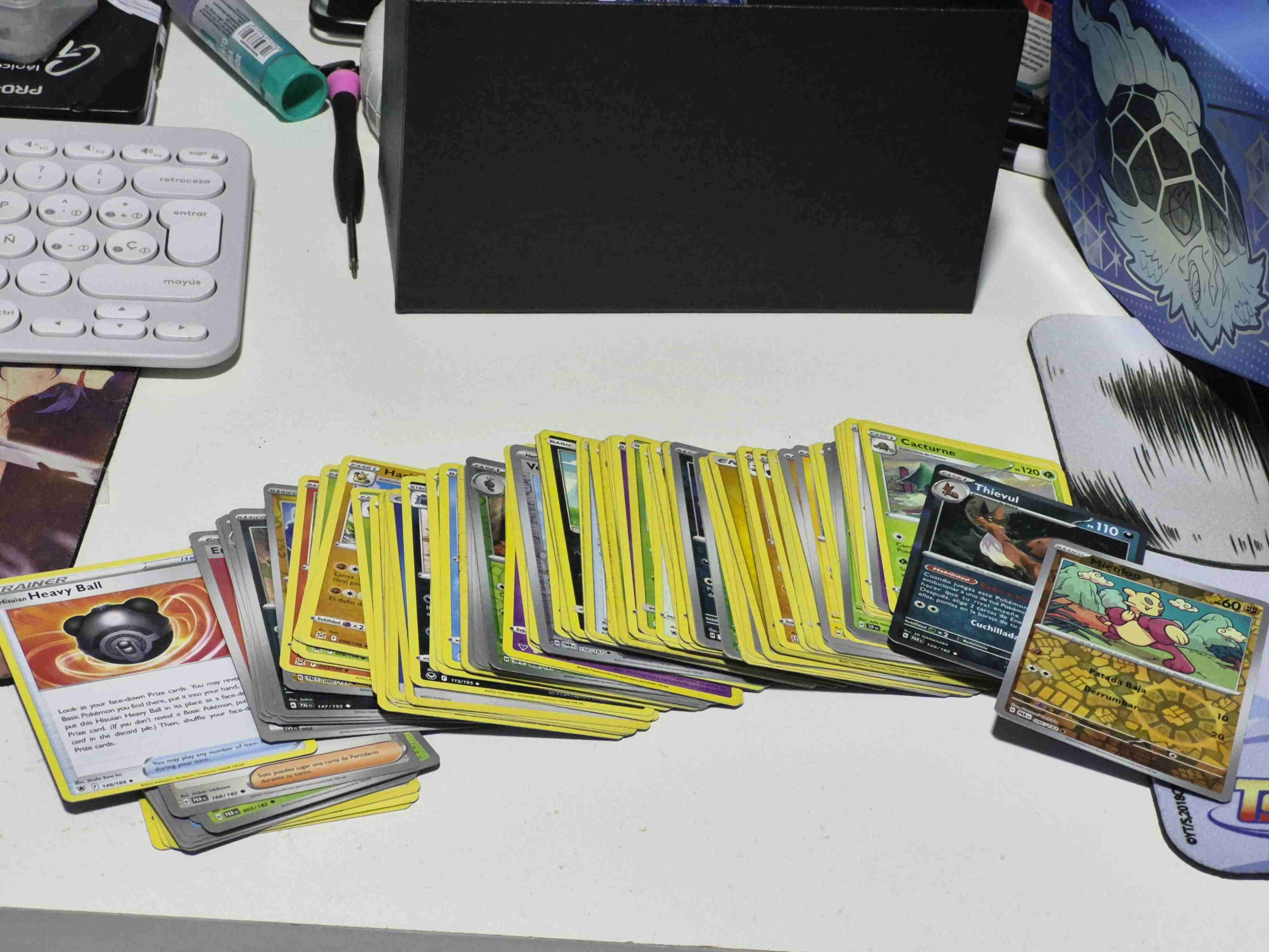 Cartas pokemon lote de 100 cartas - miniatura 1