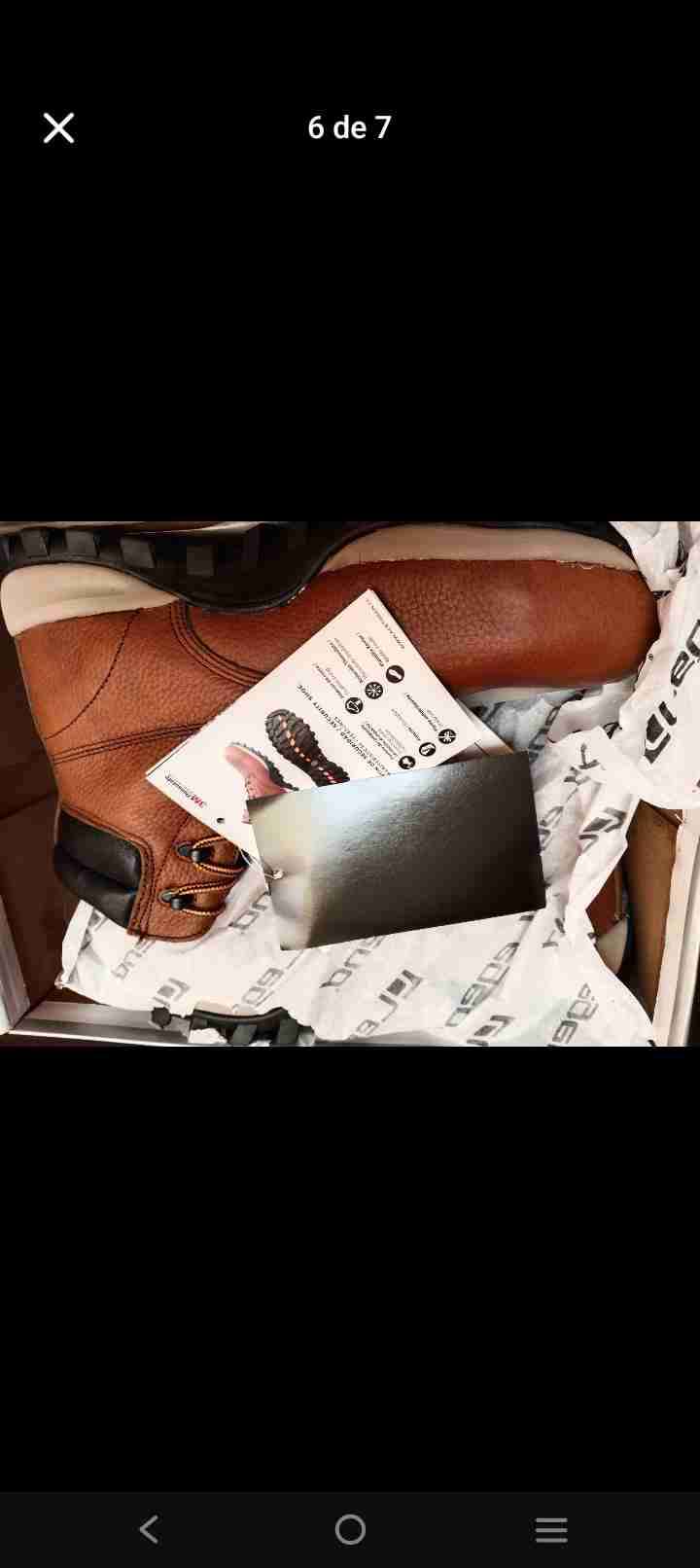 Botas de cuero marrón Nehuen - miniatura 6