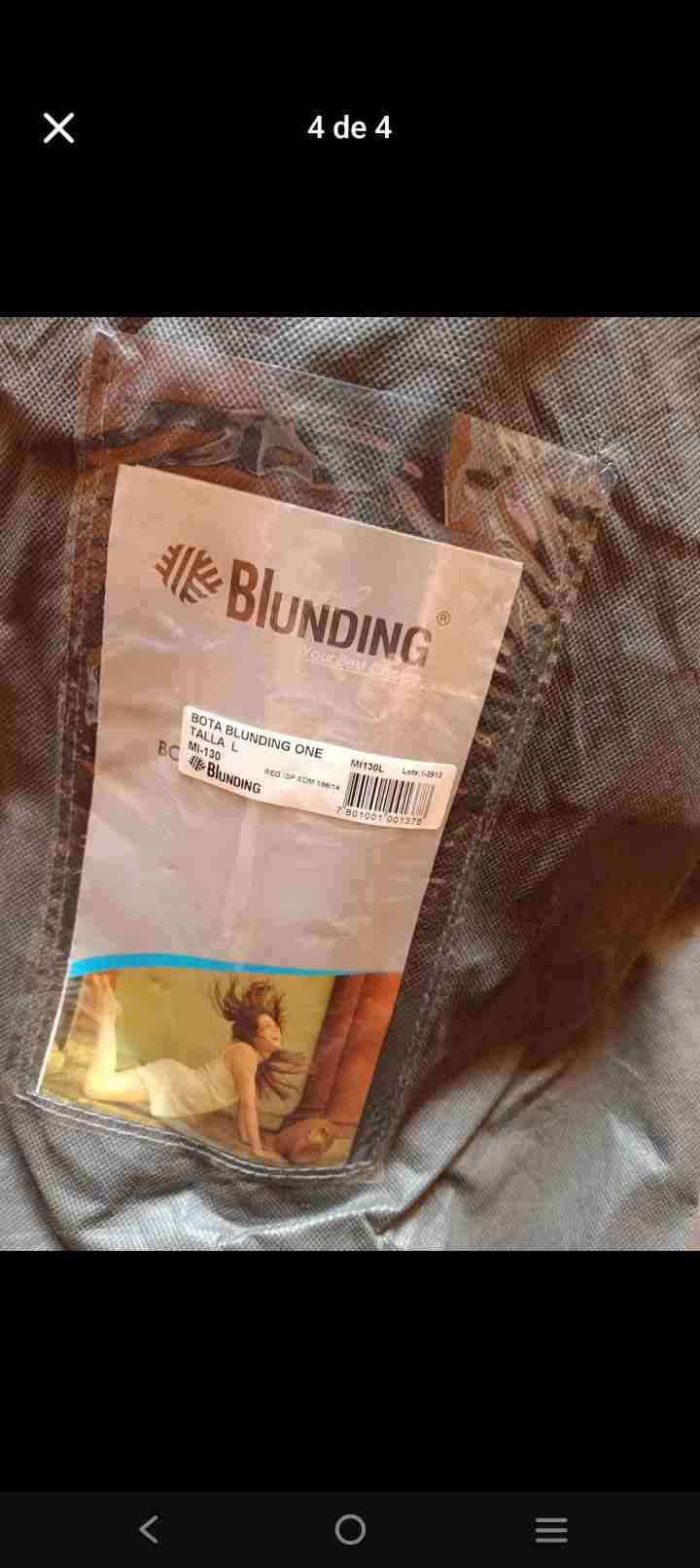 Bota ortopédica Blunding gris - miniatura 2