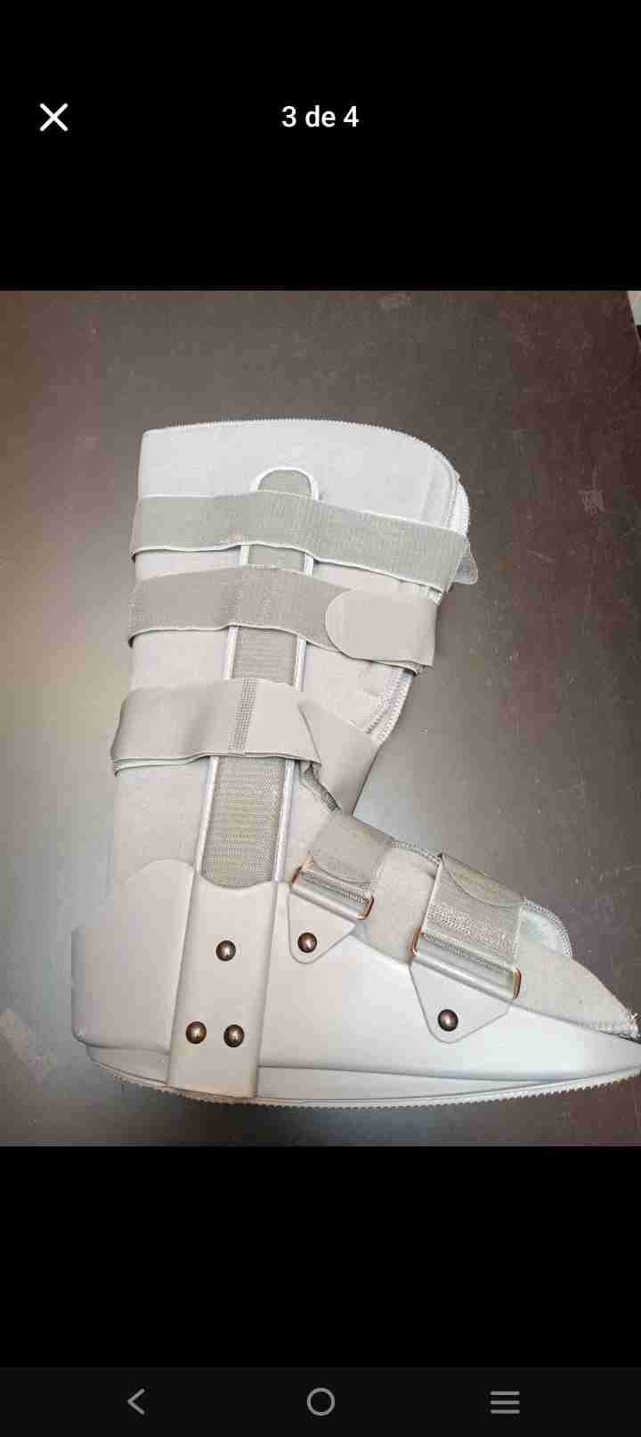 Bota ortopédica Blunding gris - miniatura 3