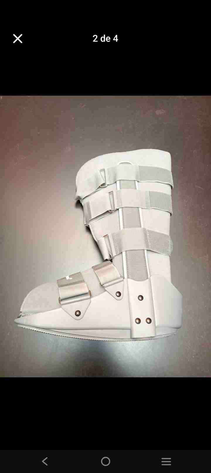 Bota ortopédica Blunding gris - miniatura 4