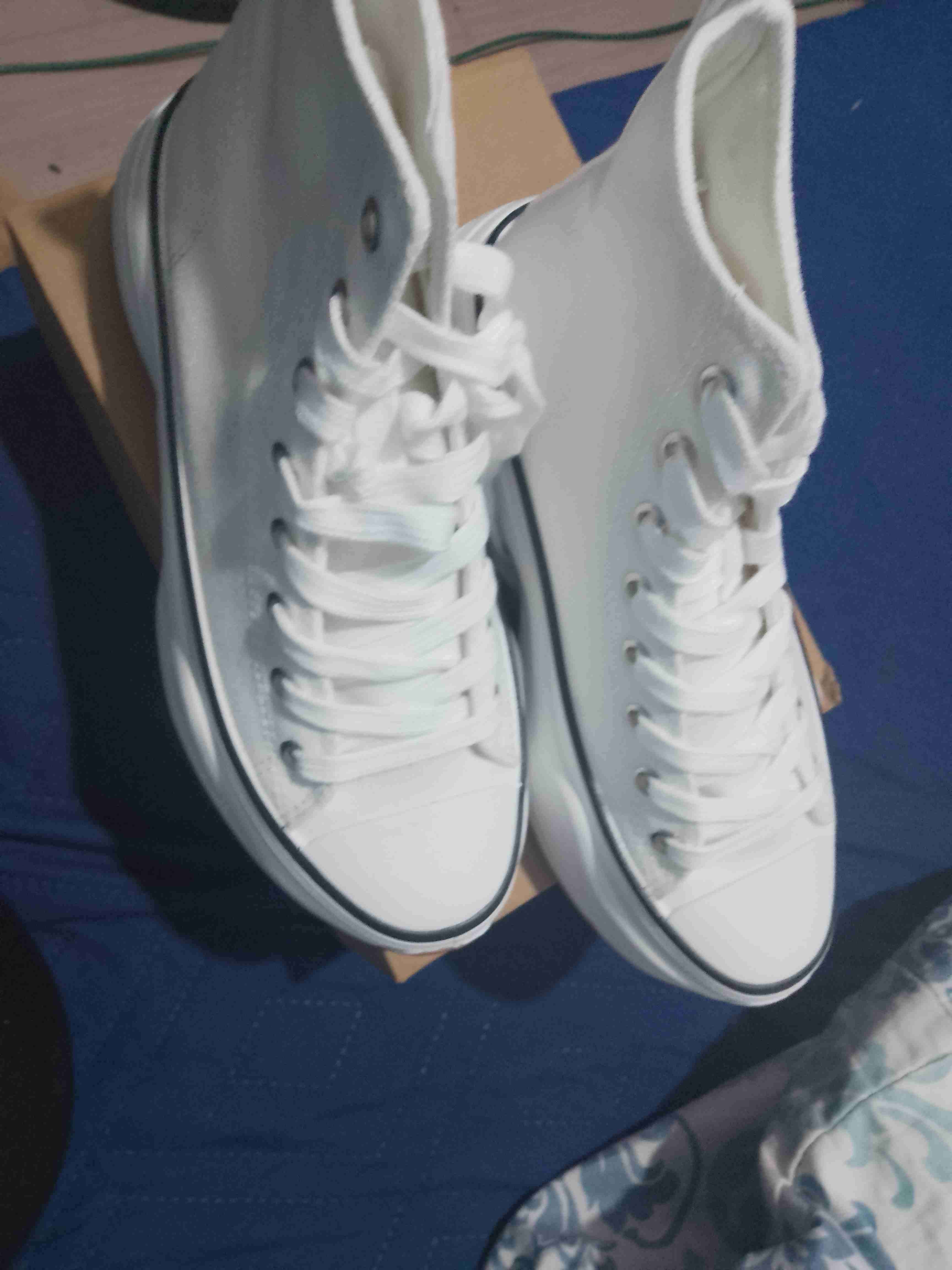 Zapatillas blancas altas - miniatura 4